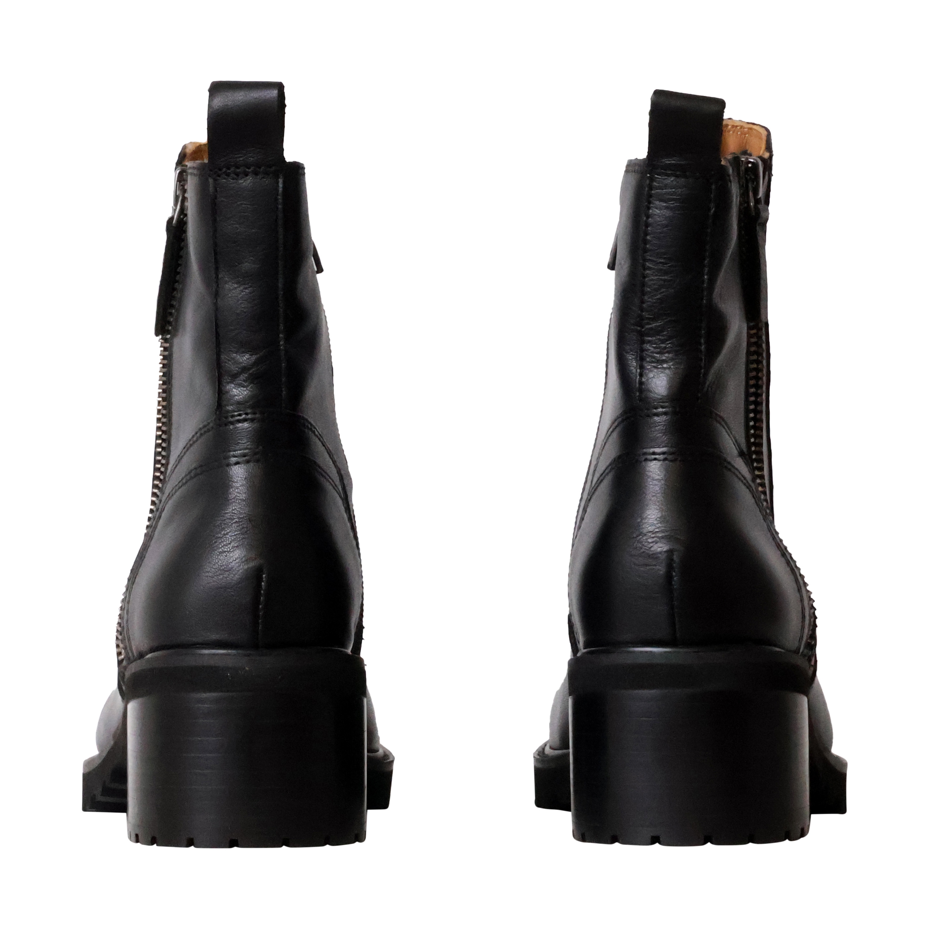 Leather ankle boots 'settia' EMILIE KARSTON Black