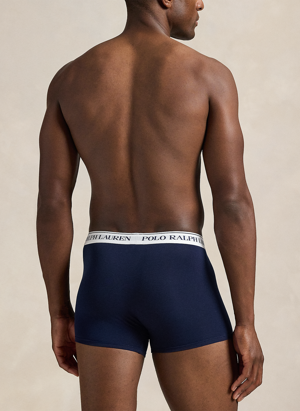 Pack of three cotton-blend boxers POLO RALPH LAUREN Blue