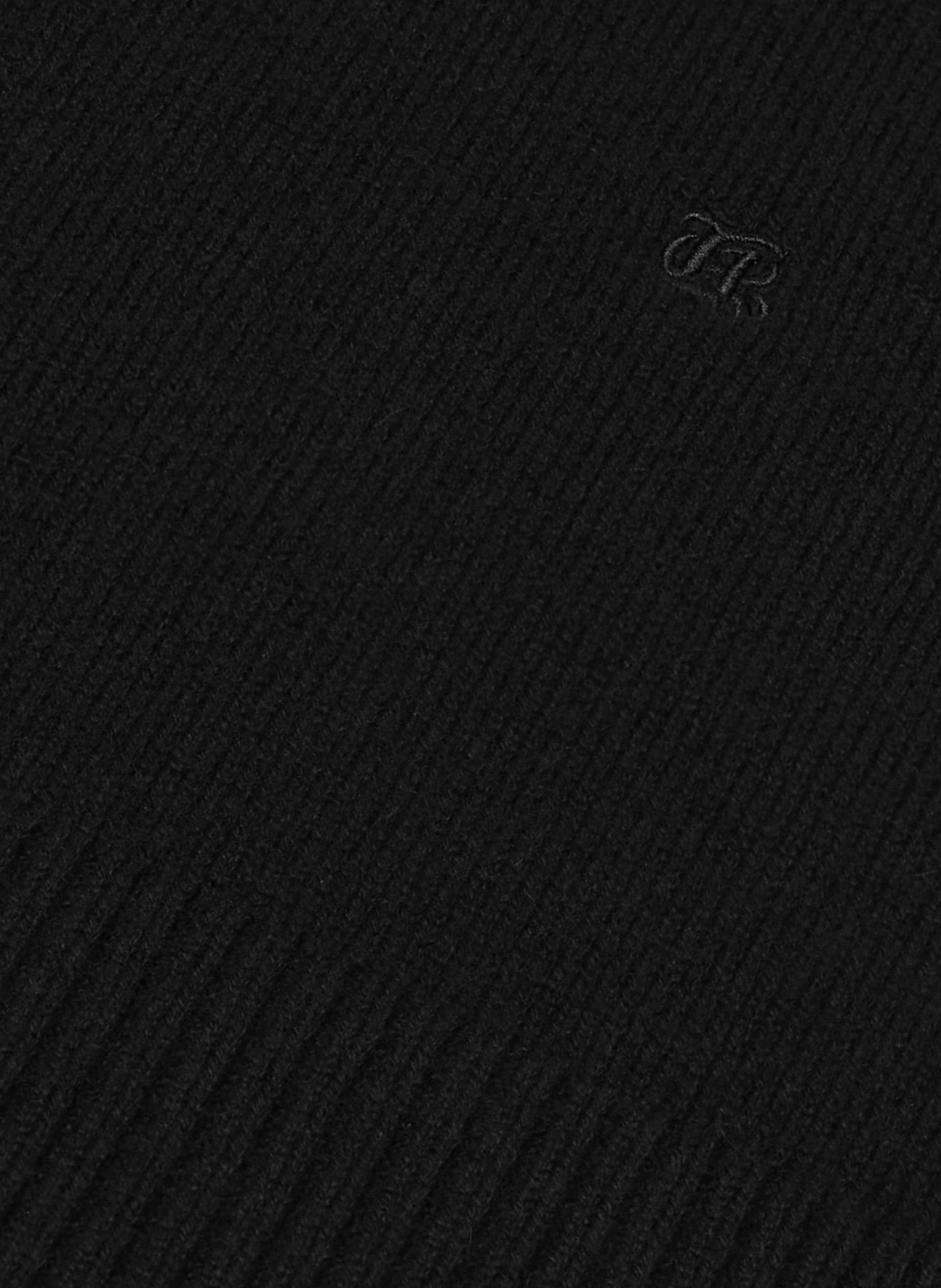 Cashmere high-neck sweater THE KOOPLES Black