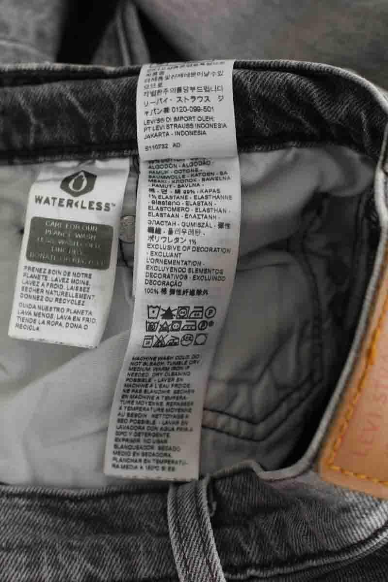 - Straight-leg jeans
- 5 pockets
- Straight cut
- Faded effect LEVI'S - Seconde main Grey