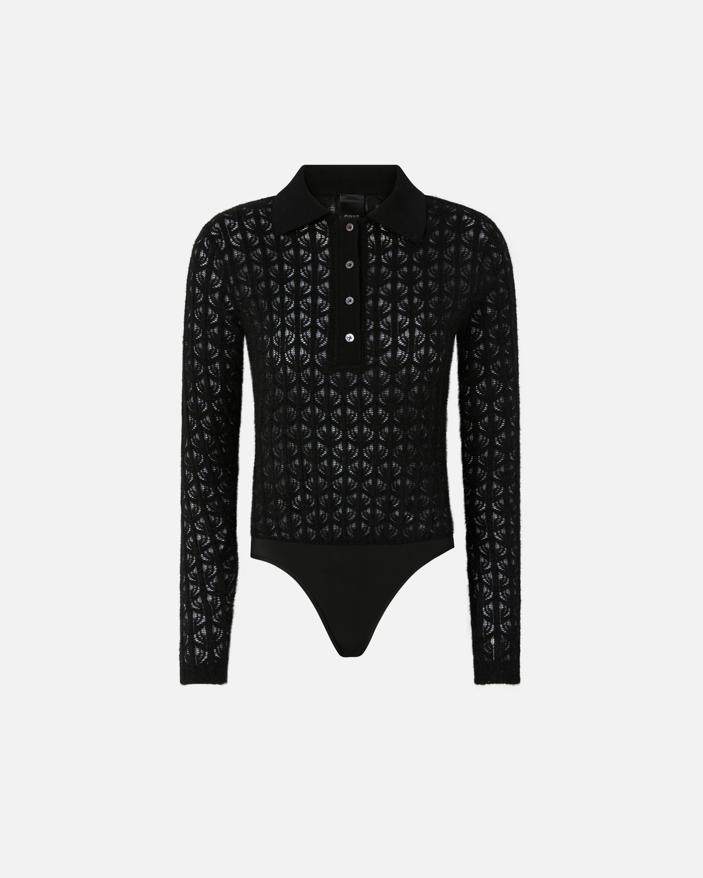 Lace bodysuit PINKO Black