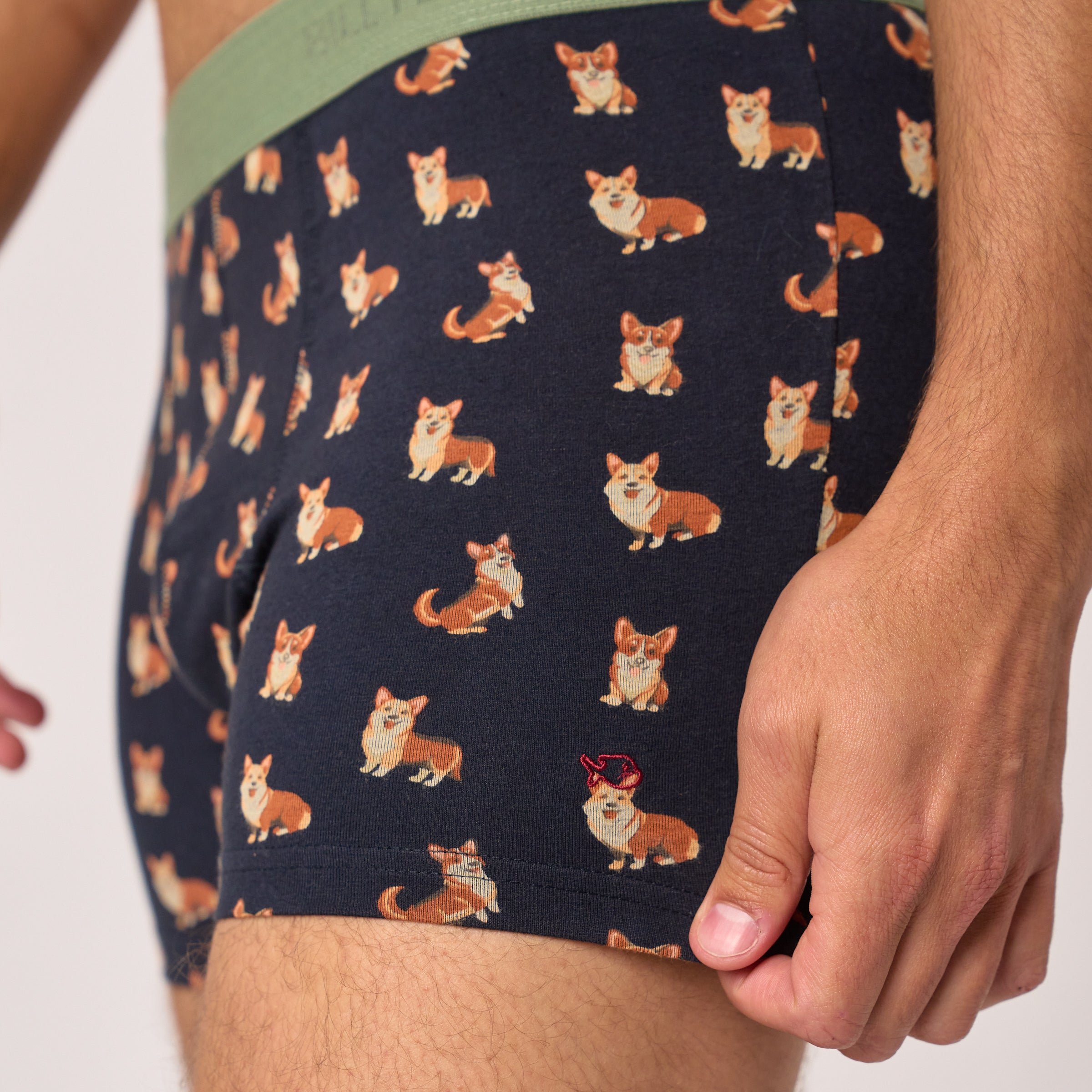 Organic cotton boxers Blue