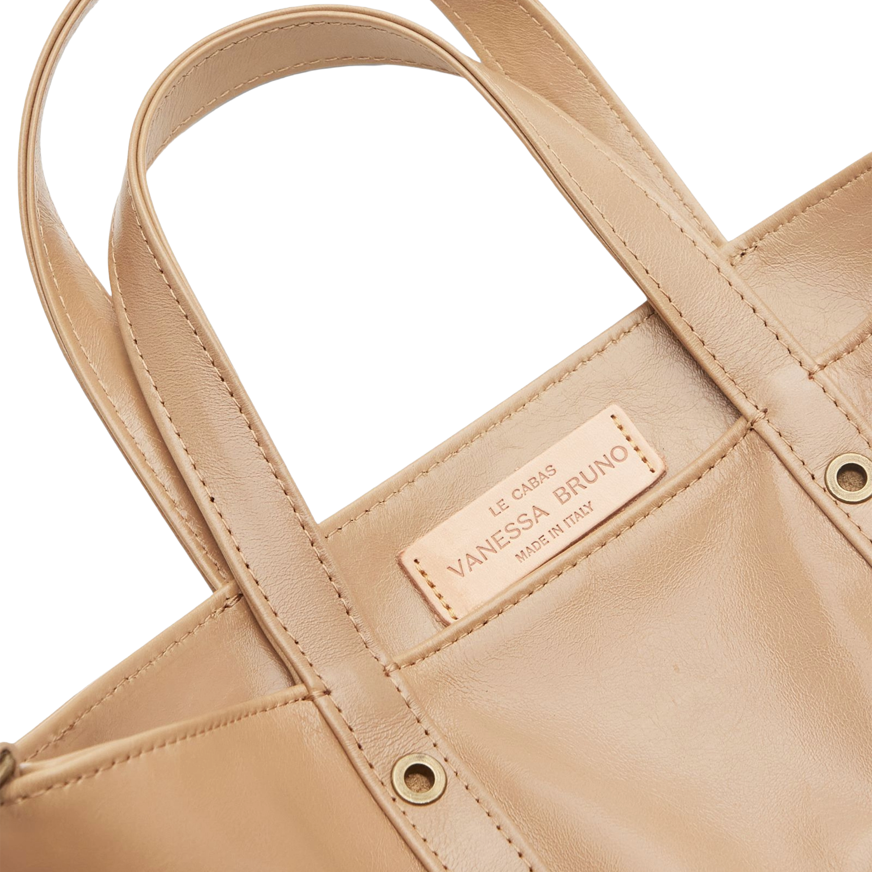 Billy L - Ledertasche  VANESSA BRUNO Beige