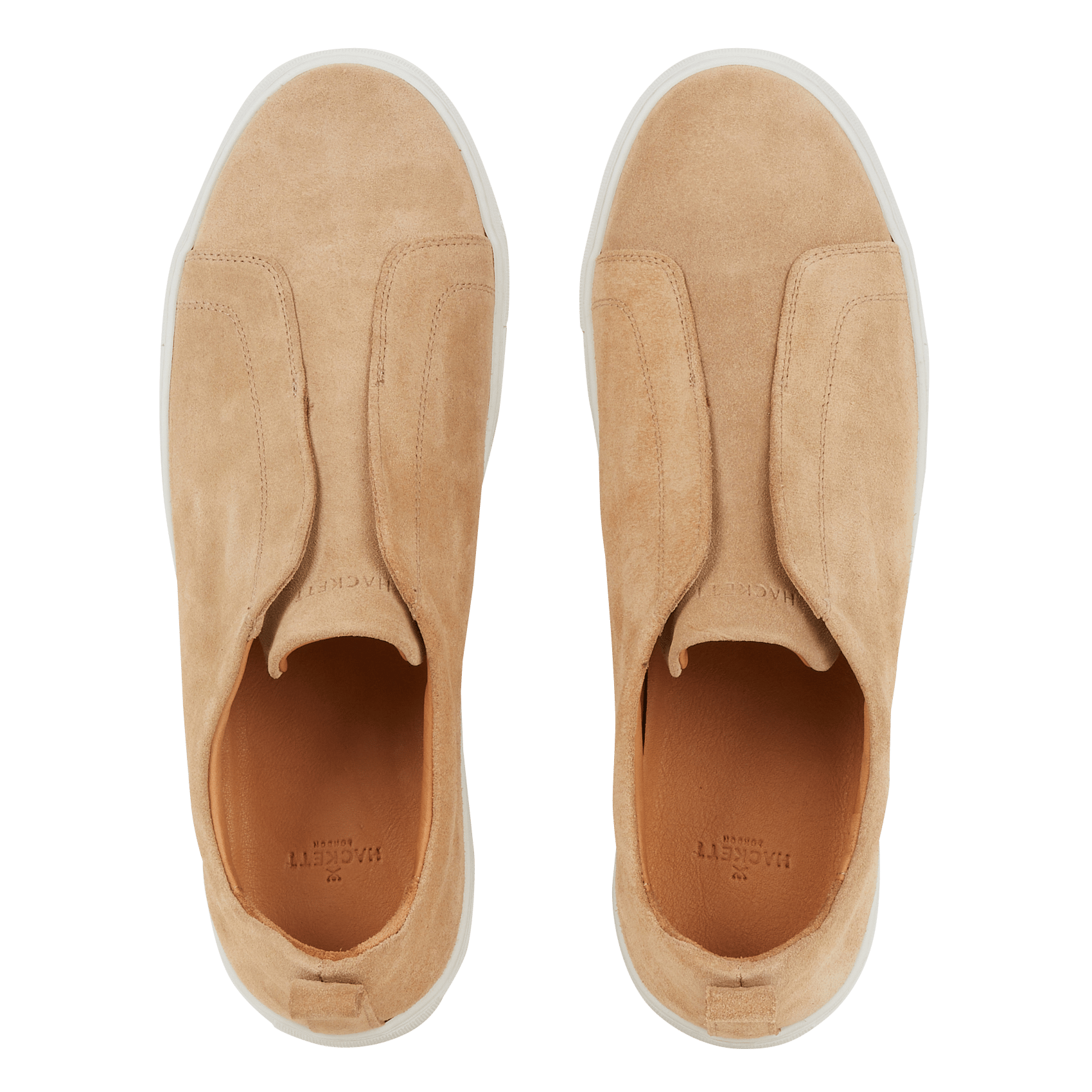 Stadtschuhe aus Wildleder HACKETT Braun