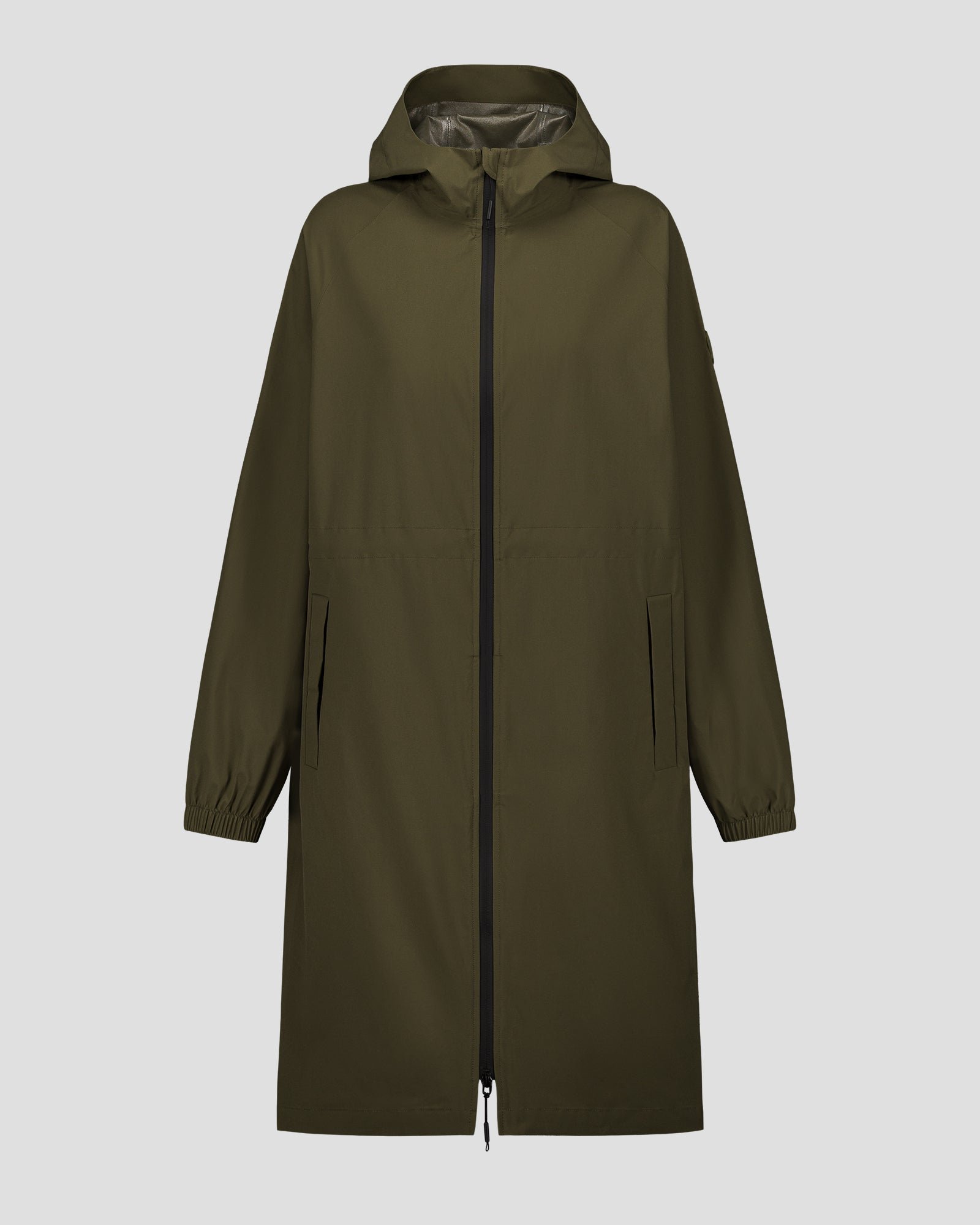 Long airy raincoat JOTT Green