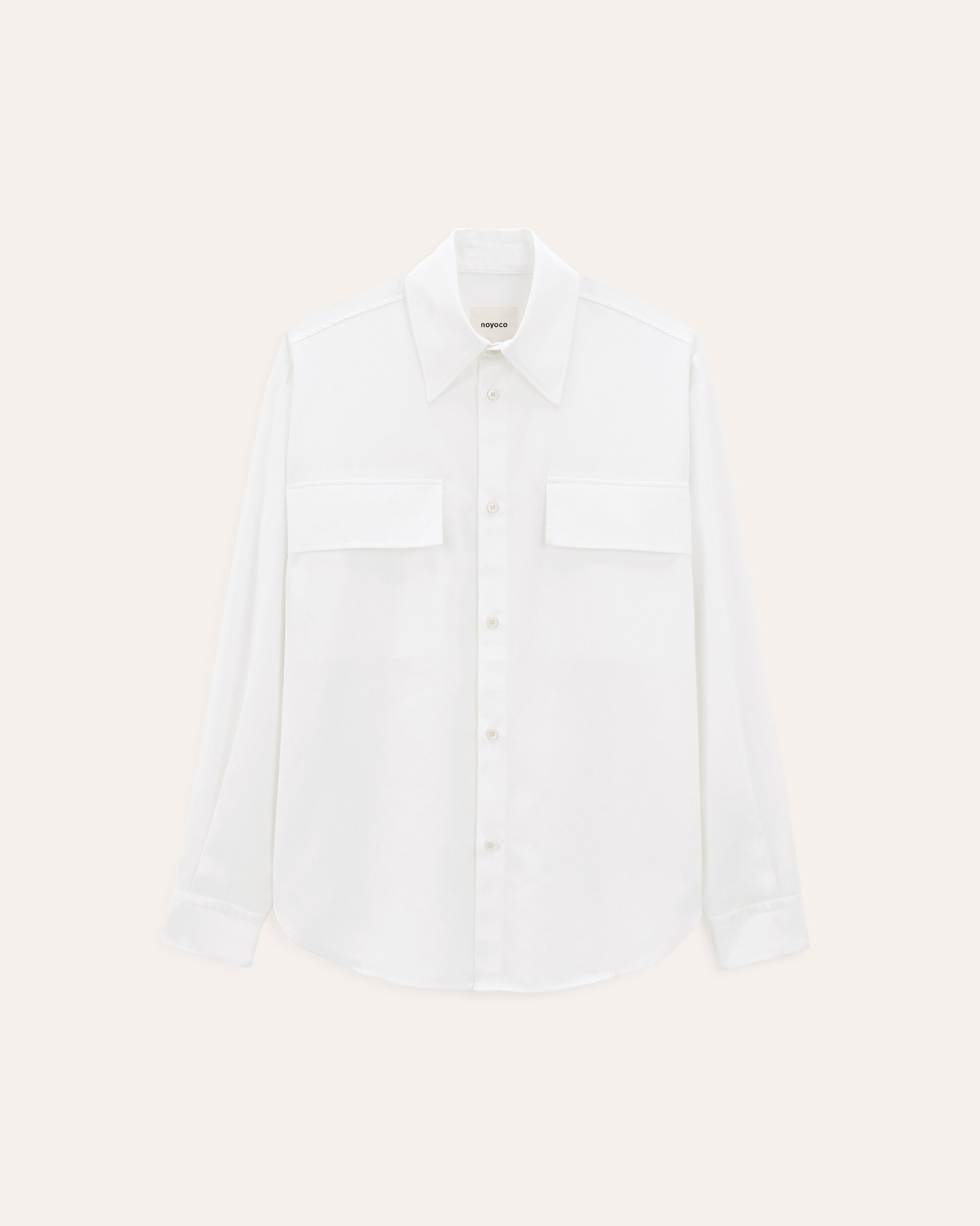 Elegant shirt Noyoco White