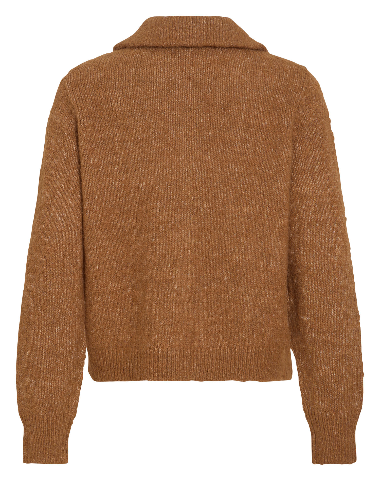 Gilet droit col classique VILA Marron