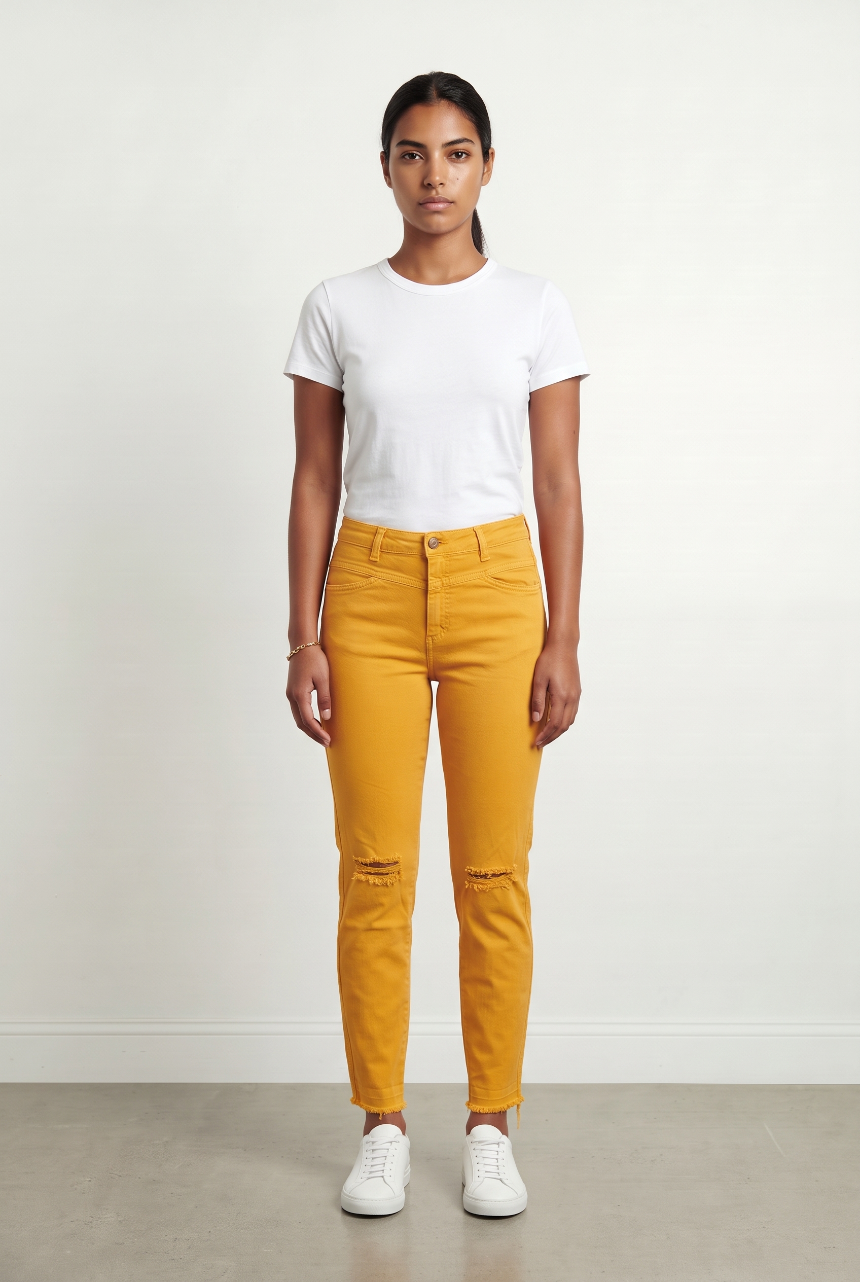 Jeans CLOSED - Seconde Main Yellow