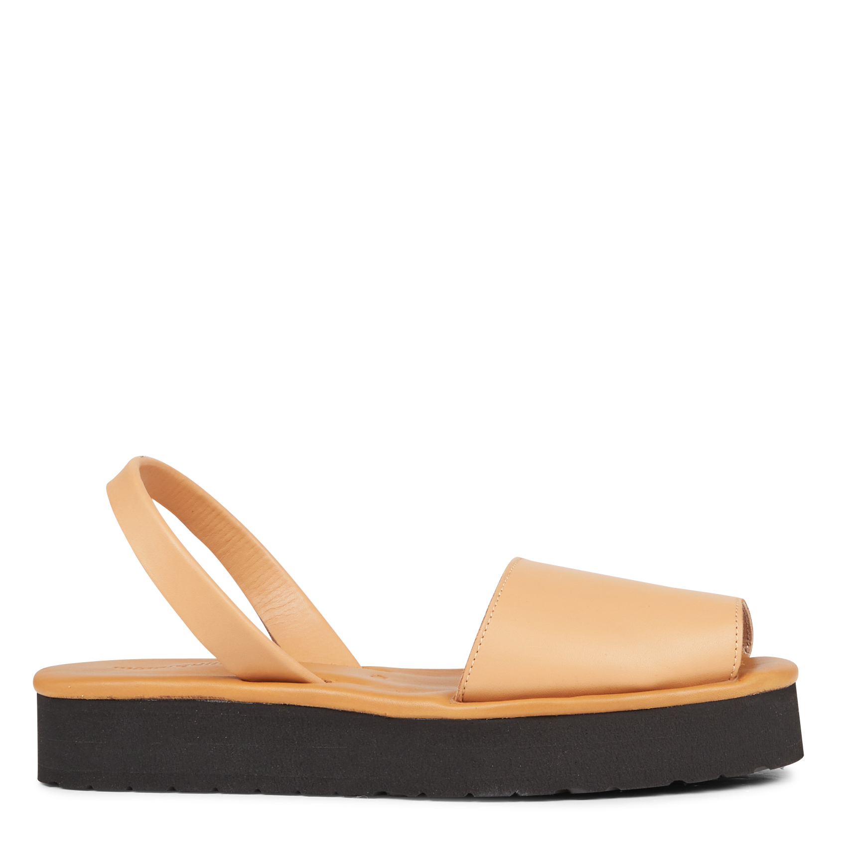 Sandales plates en cuir MINORQUINES