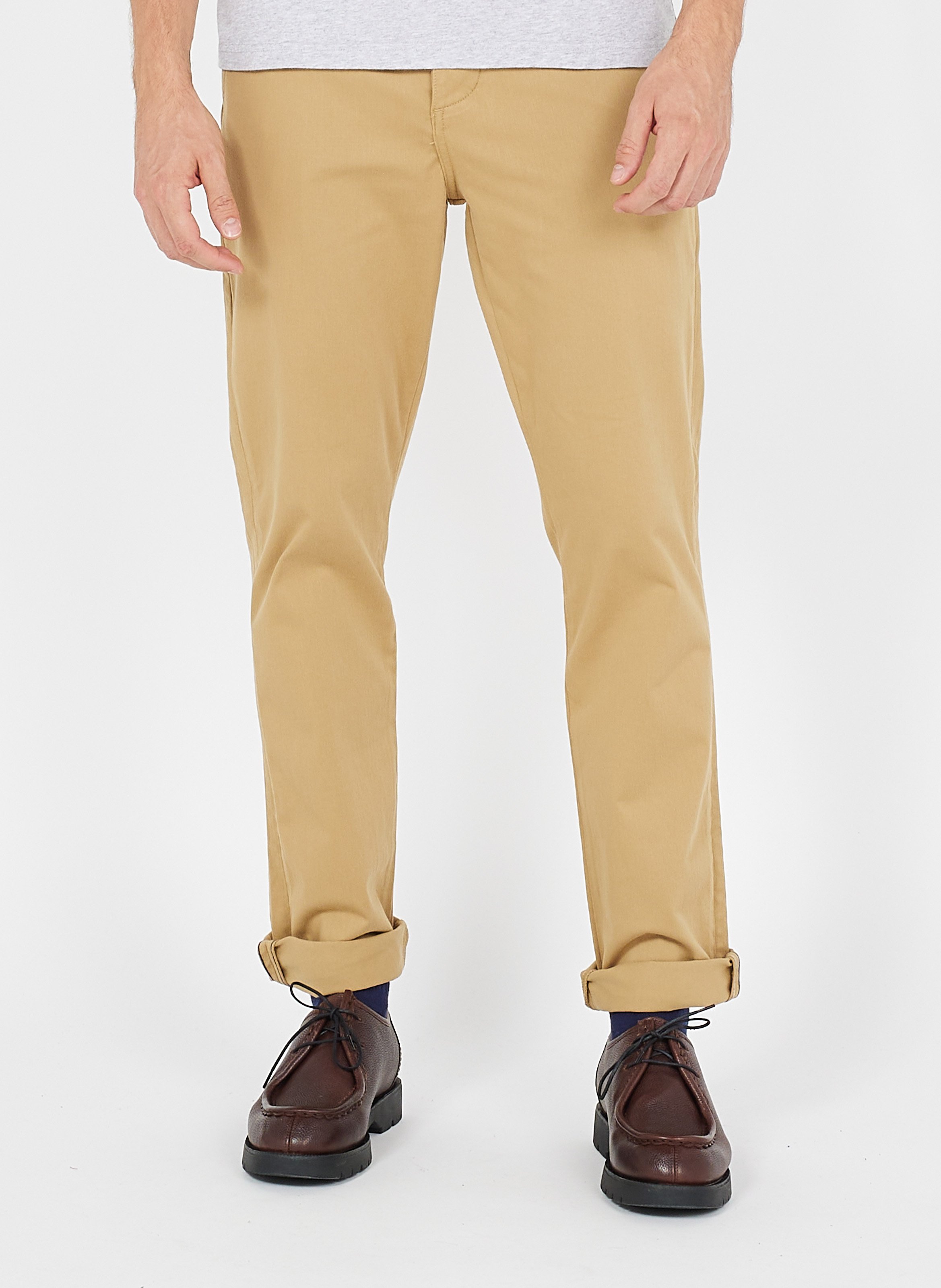 Pantalon slim fit en coton mélangé  DOCKERS Beige