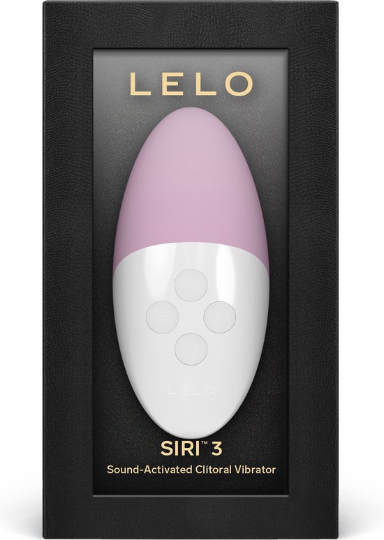 Clitoral stimulator activated by sound, lelo siri 3 LELO Soft pink