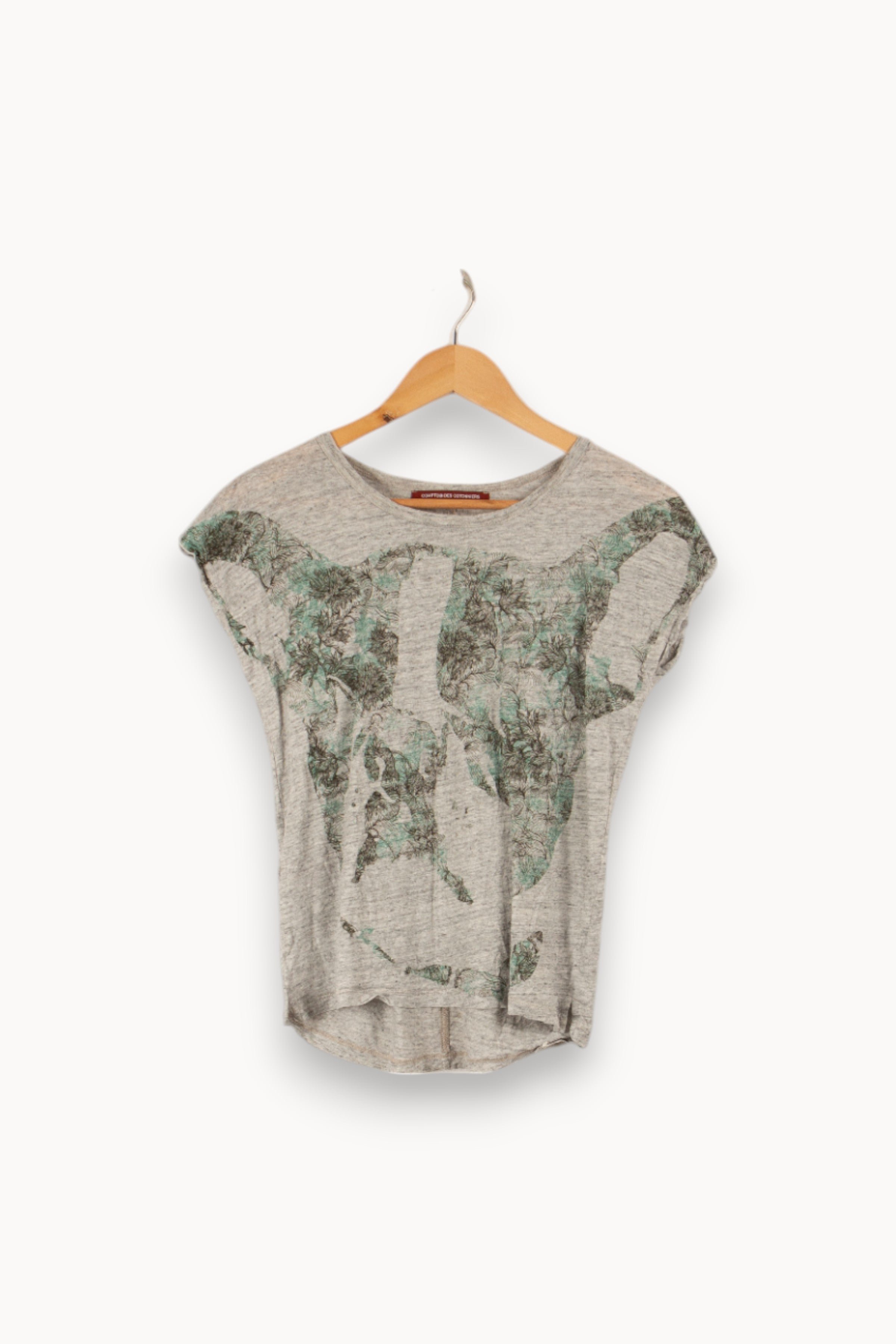 Tommy Badge T-shirt COMPTOIR DES COTONNIERS - Seconde main Grey