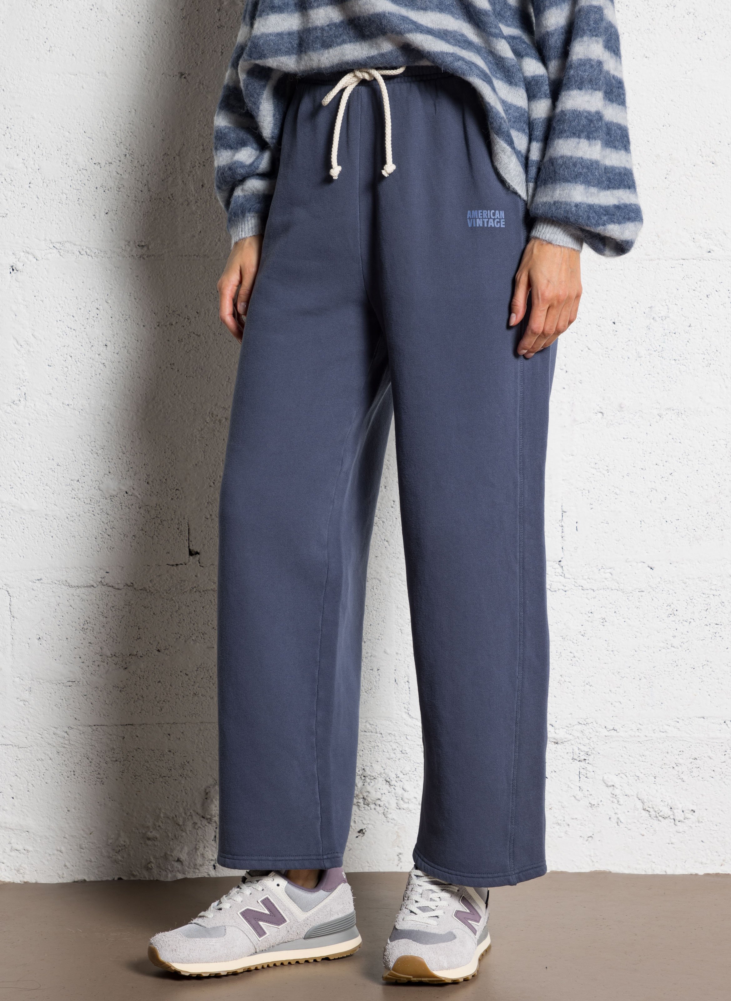 Cotton-blend track pants AMERICAN VINTAGE