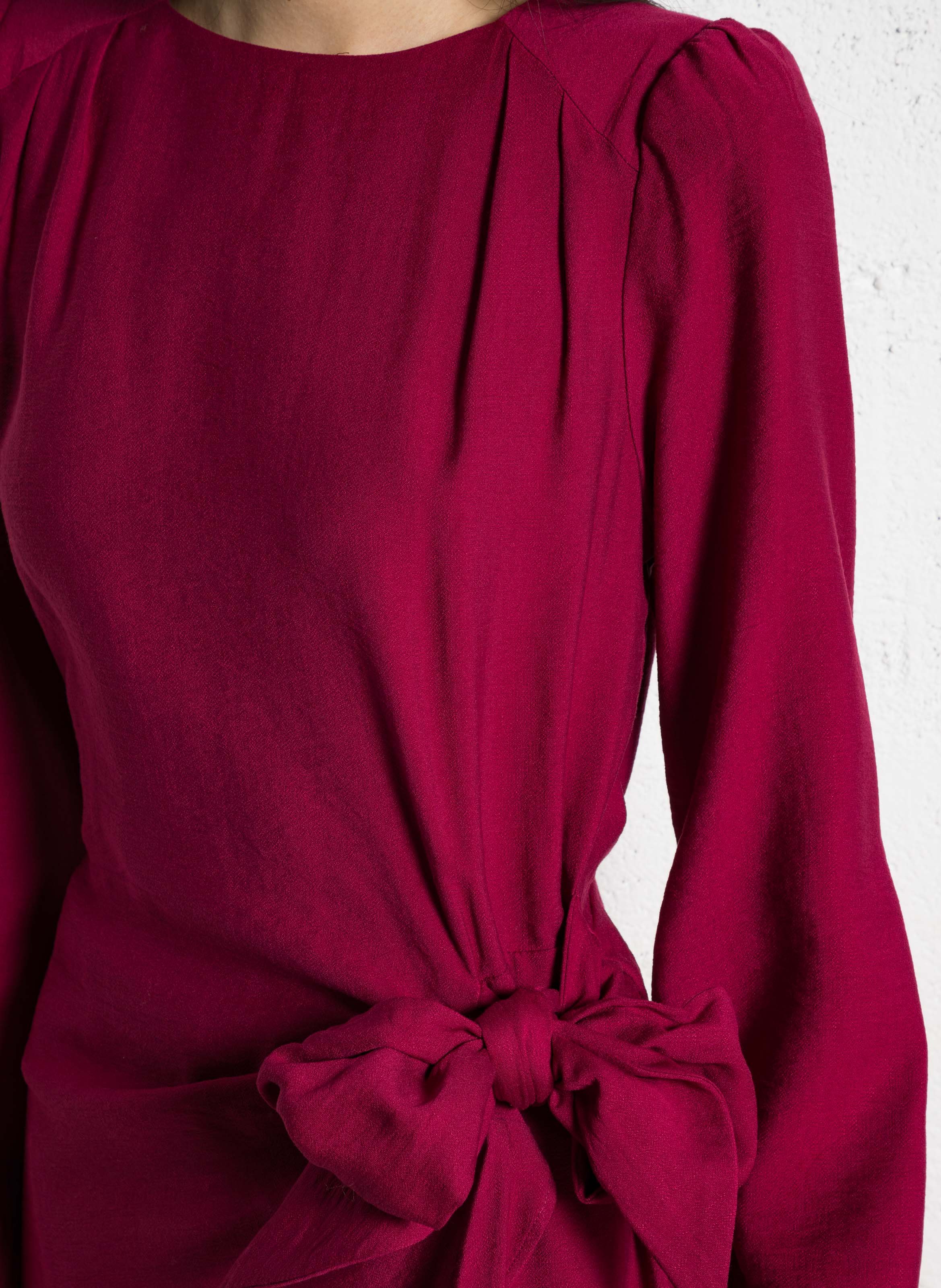 Belted dress I CODE Pink