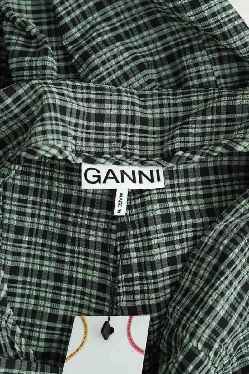 Green pants GANNI - Seconde Main Green