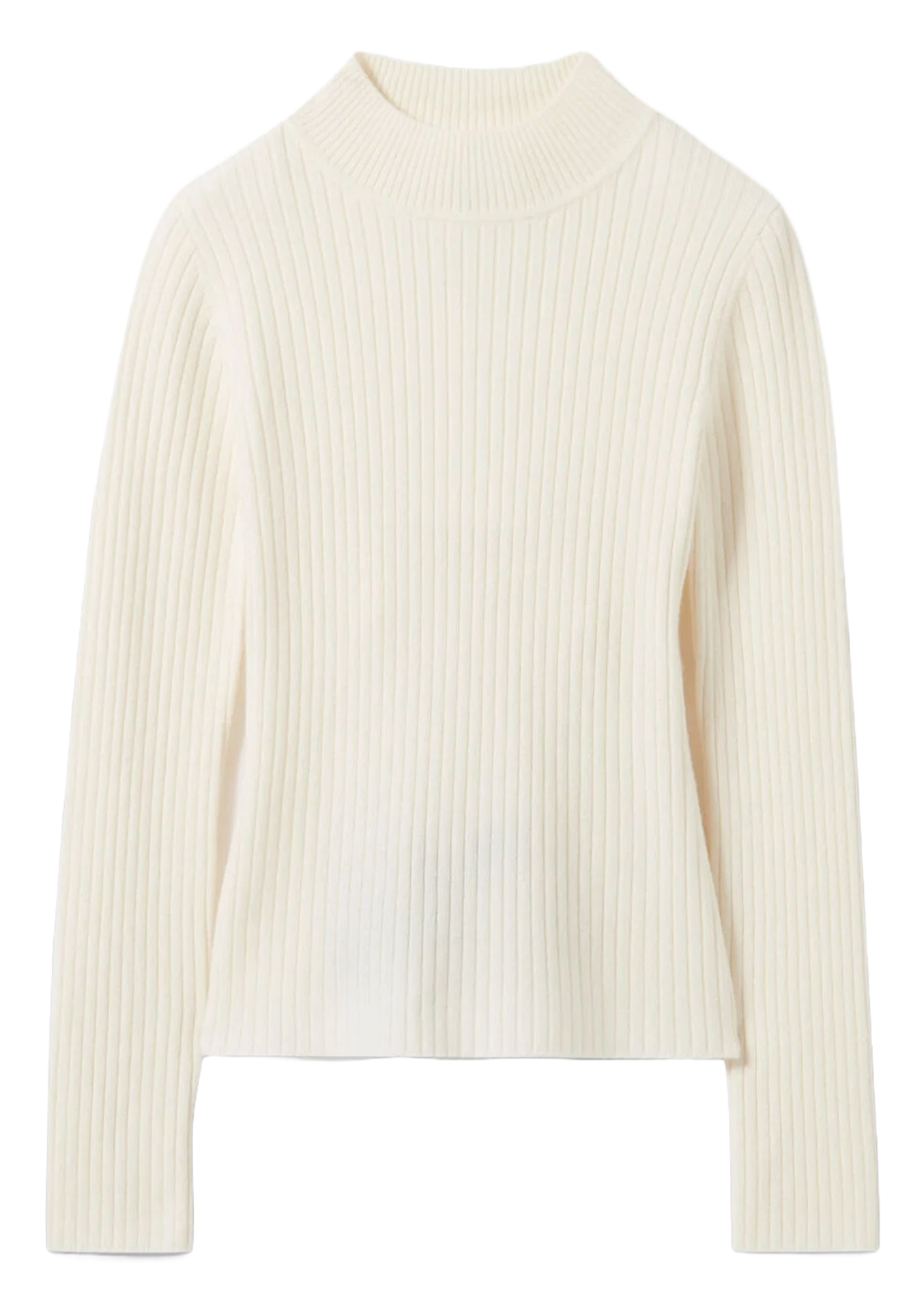 Pull col rond en laine mélangée CLAUDIE PIERLOT Beige