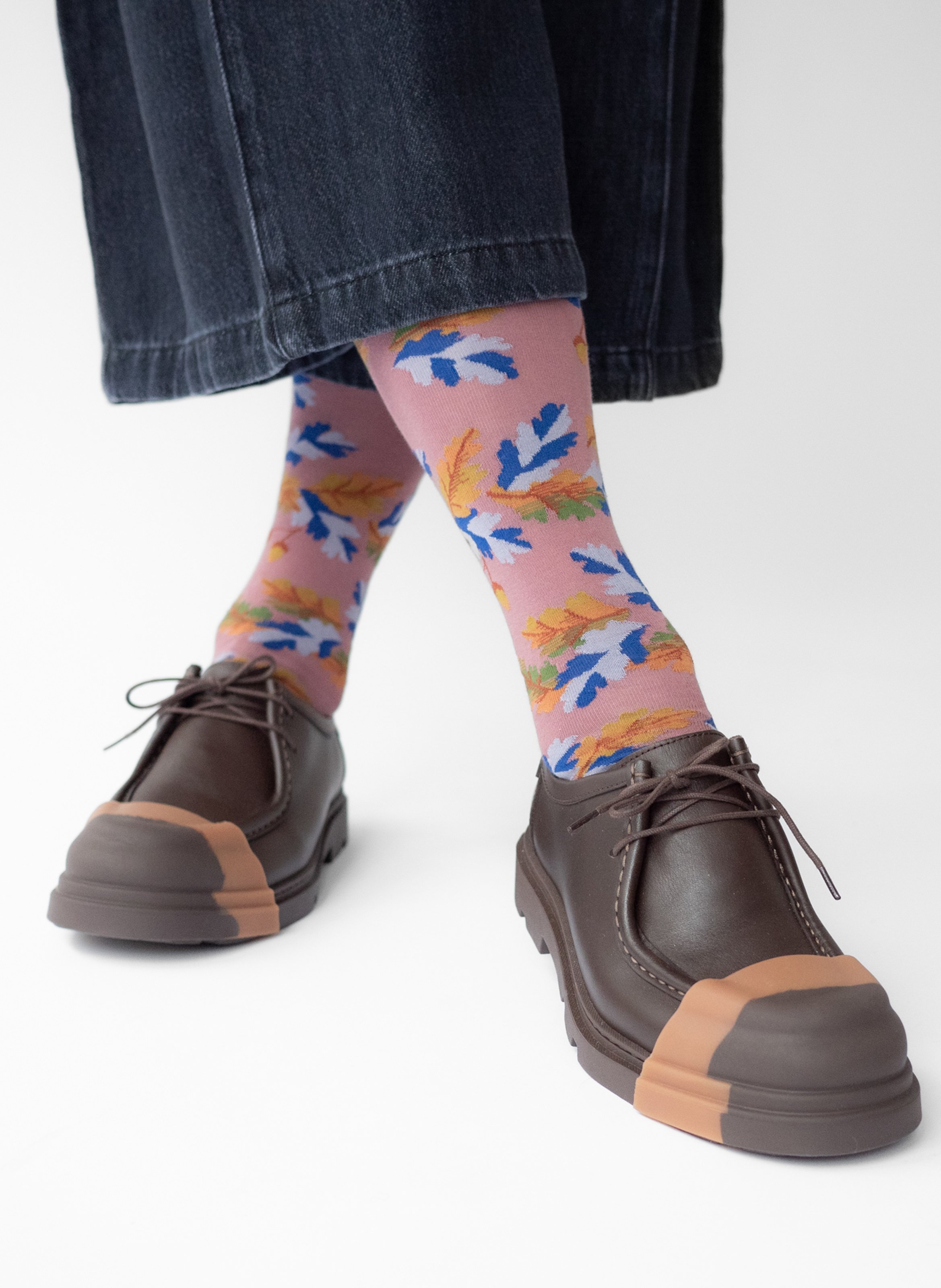 Chaussettes imprimées en coton mélangé BONNE MAISON Multicolore
