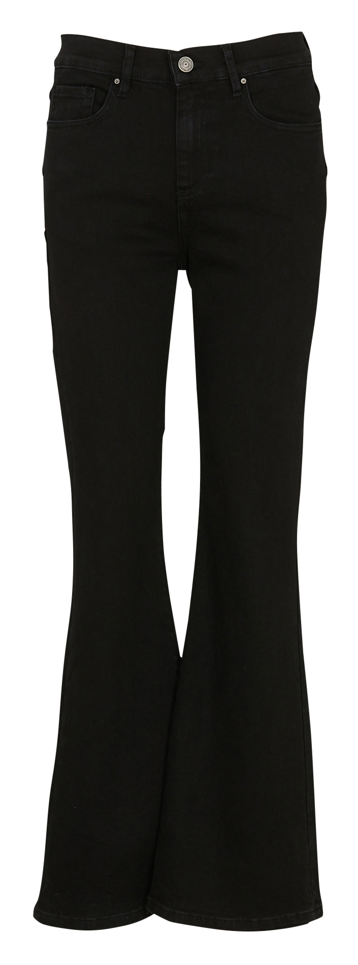Cotton-blend bootcut jeans SUD EXPRESS Black