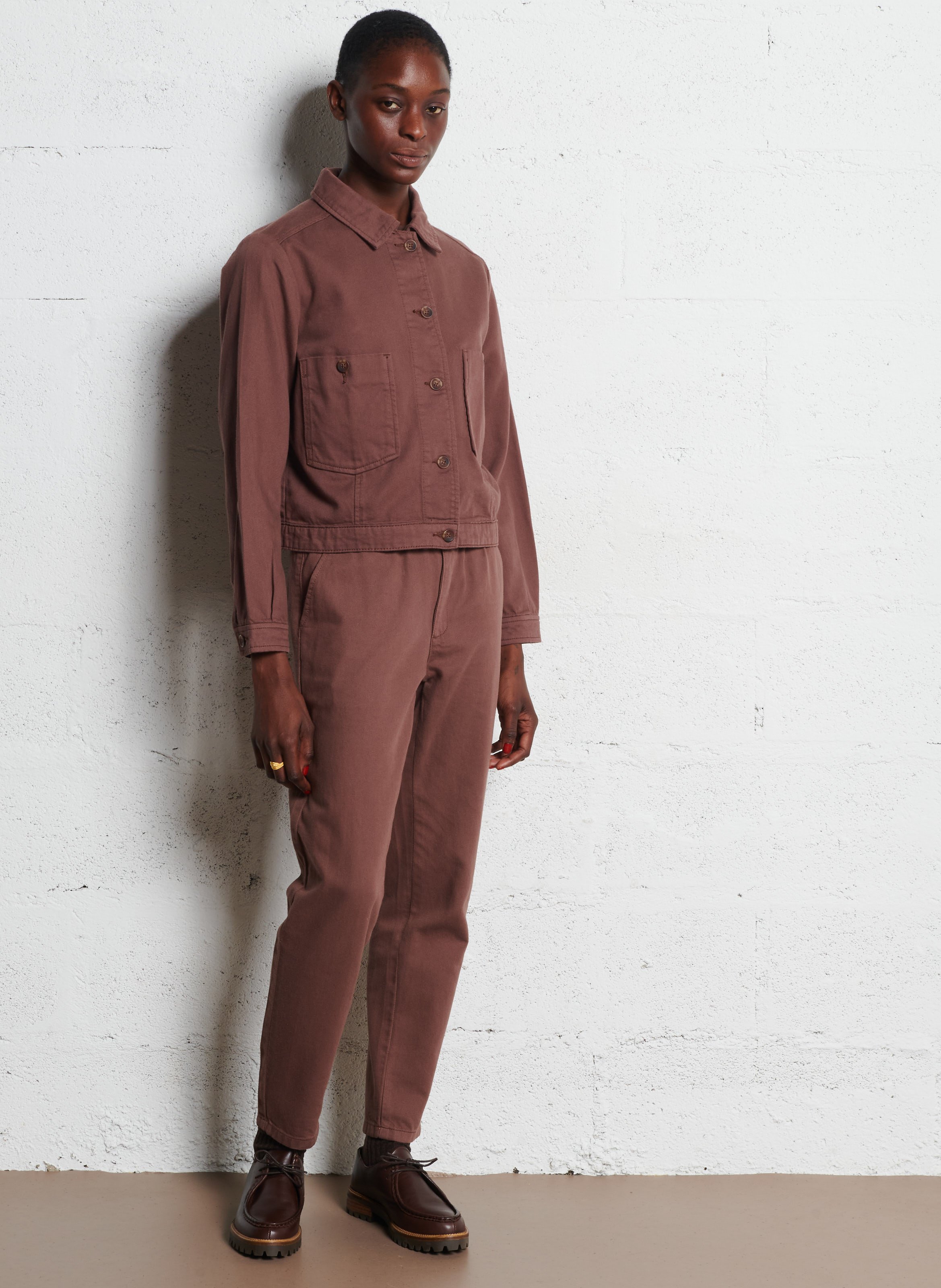 Derbies en cuir MELLOW YELLOW Marron