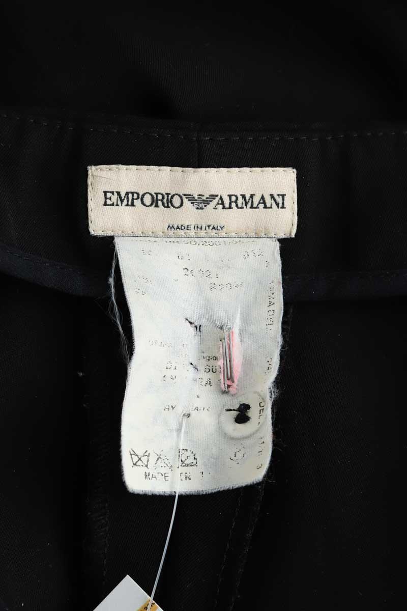 Carrot trousers ARMANI - SECONDE MAIN Black