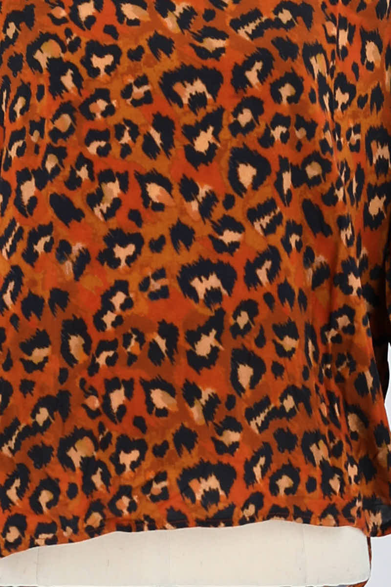 T-shirt BELLEROSE - Seconde Main Orange