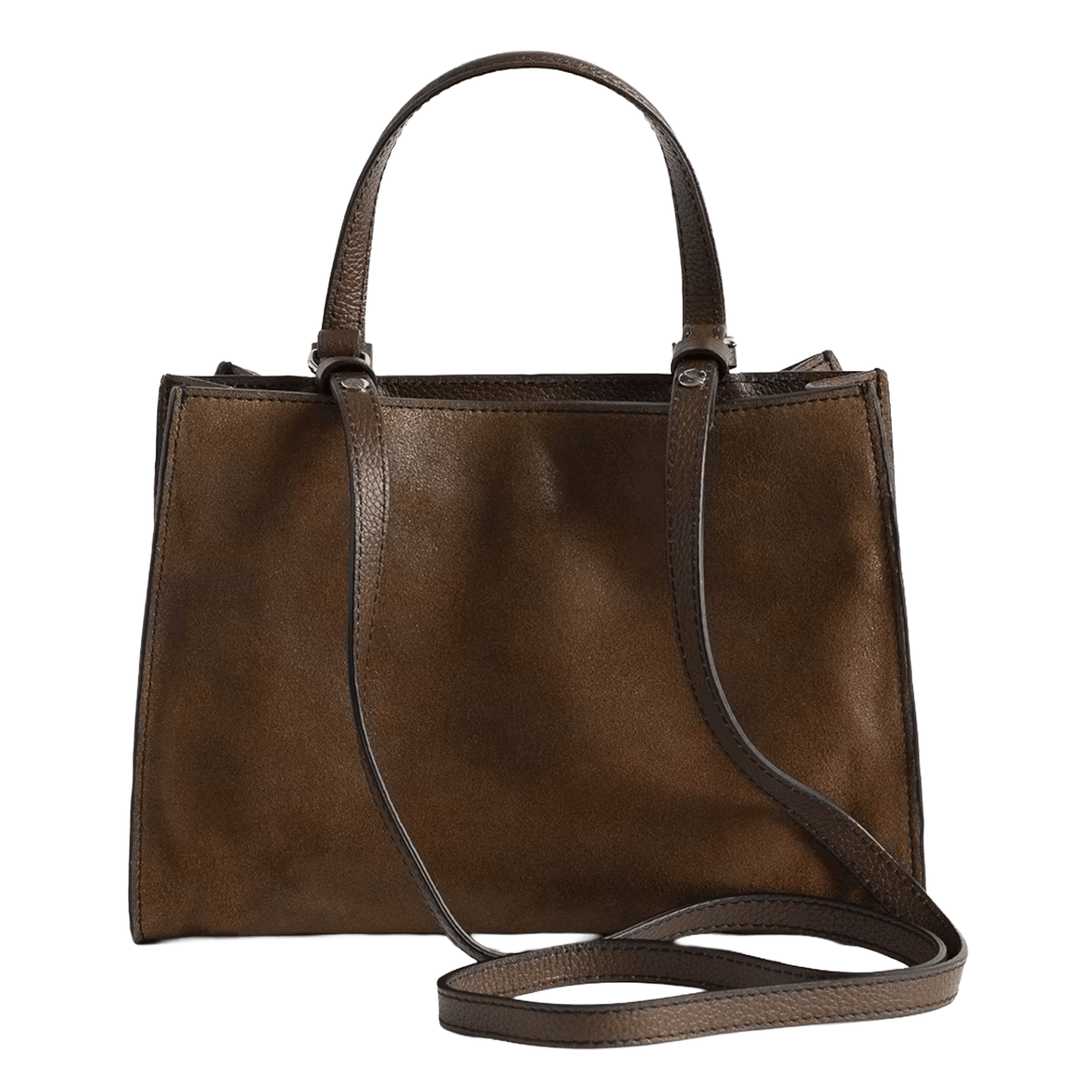 Sac cabas en cuir ZADIG&VOLTAIRE Marron