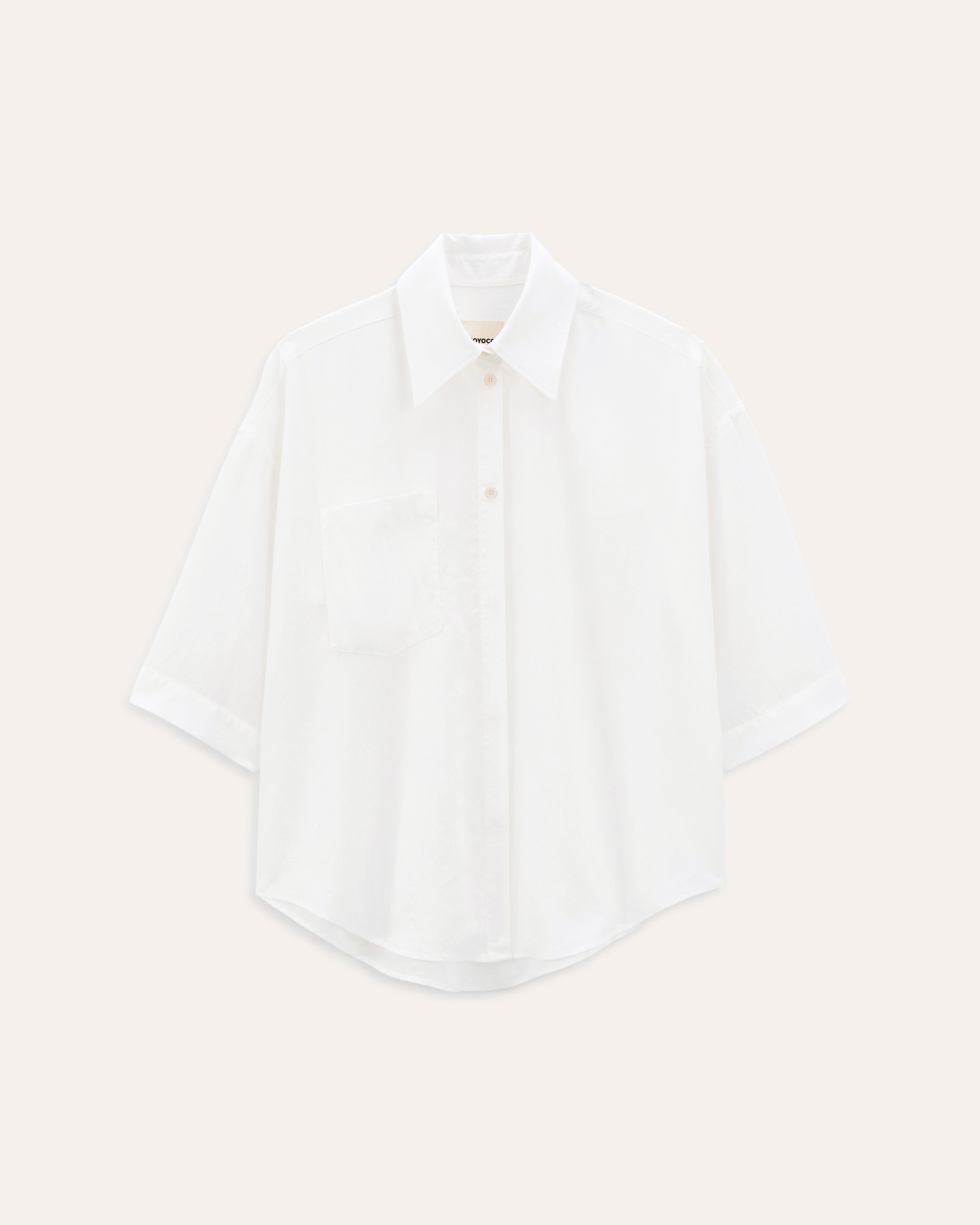 Chemise décontractée ameer white Noyoco Blanc