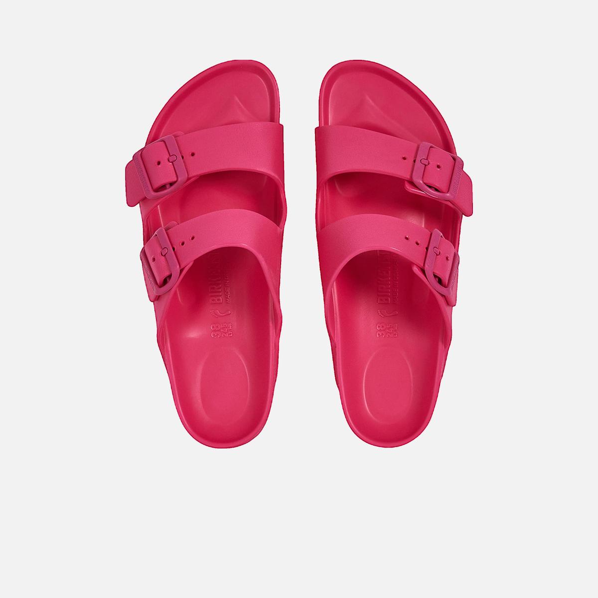 Arizona flat sandals BIRKENSTOCK Red