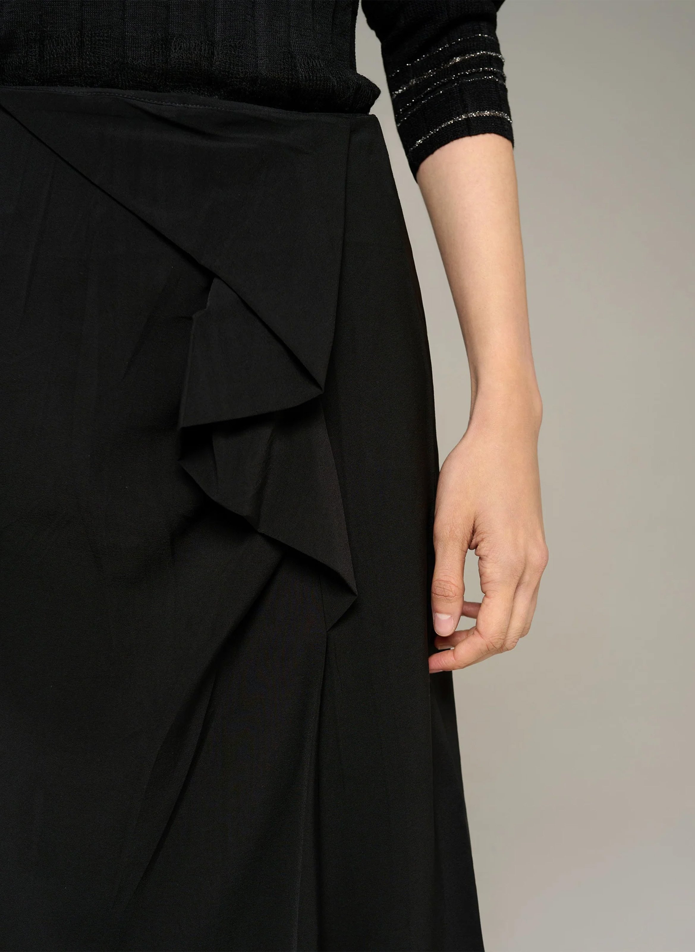 Short straight skirt COTELAC Black