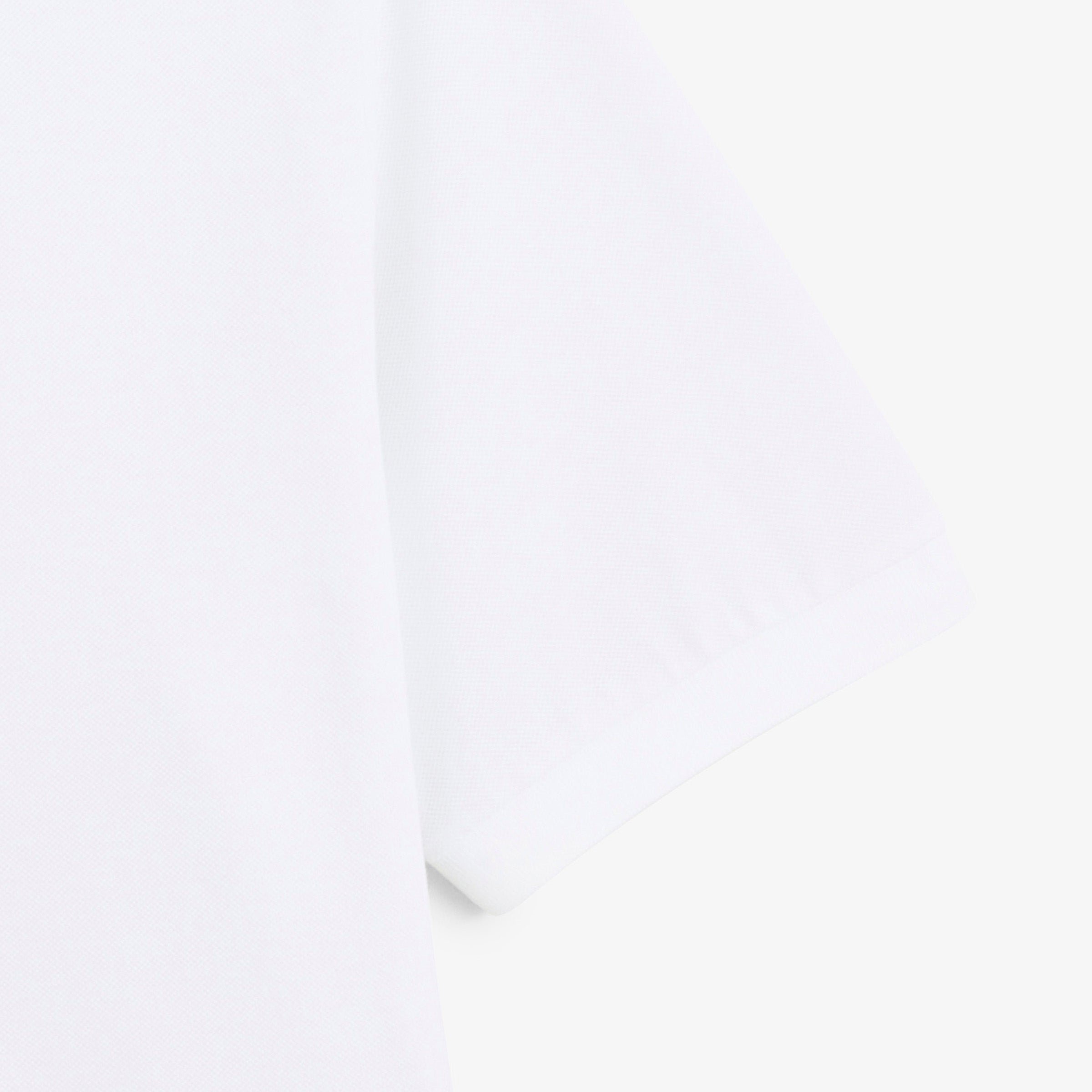 Short-sleeved cotton piqué polo SERGE BLANCO White