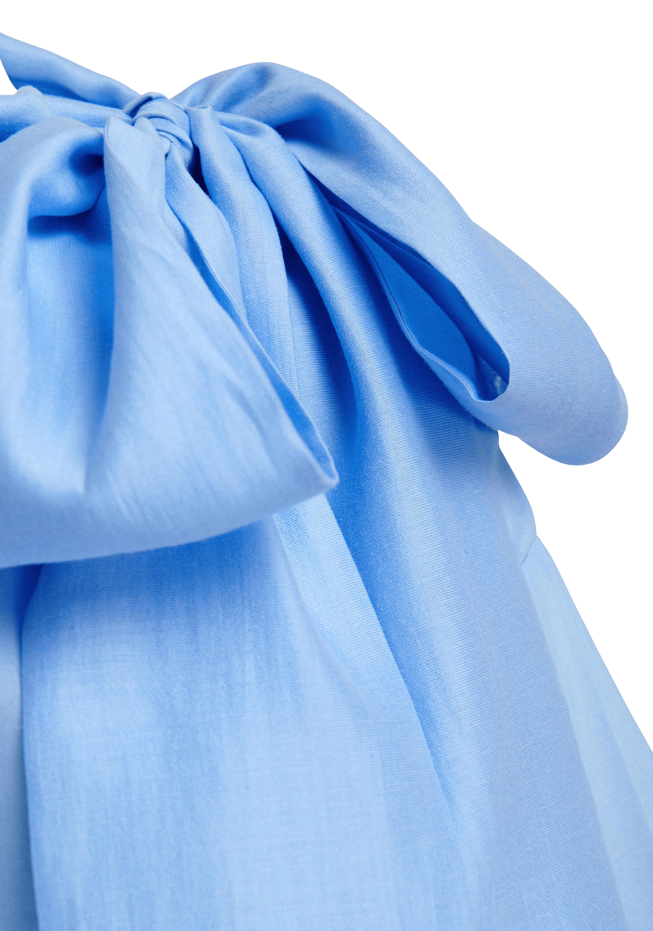 Bluse mit Schluppenkragen | Blau ESSENTIEL ANTWERP Damen