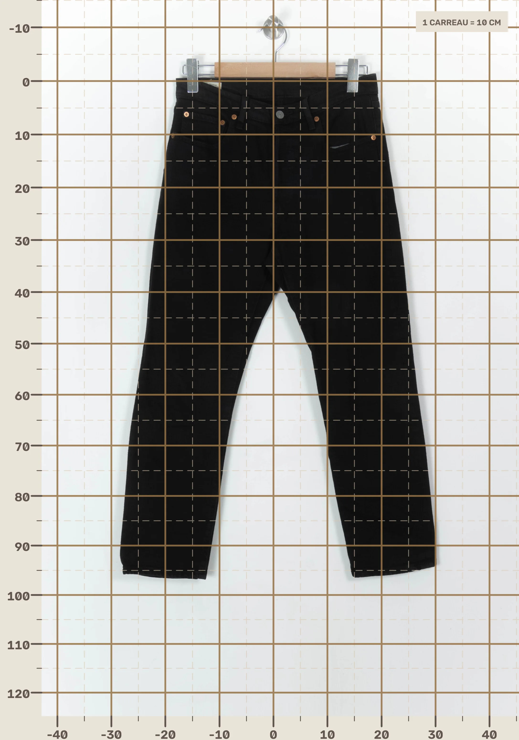 Jeans LEVI'S - Seconde main Black