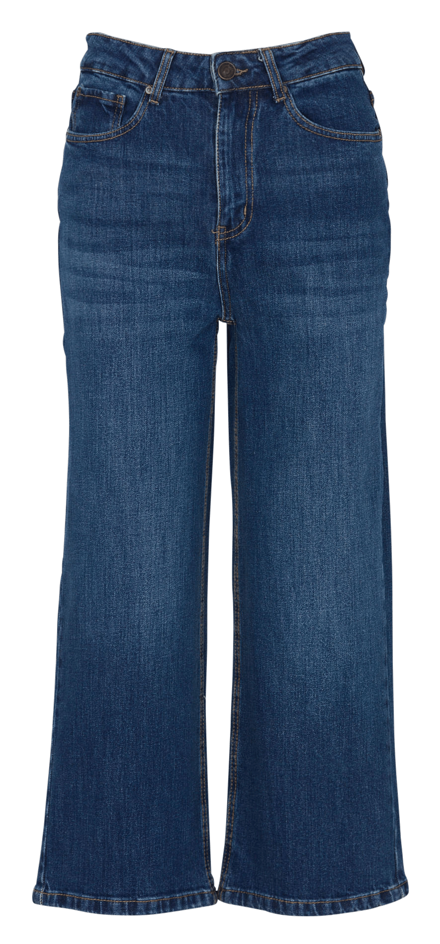 Katoenen, cropped jeans SUD EXPRESS Zwart