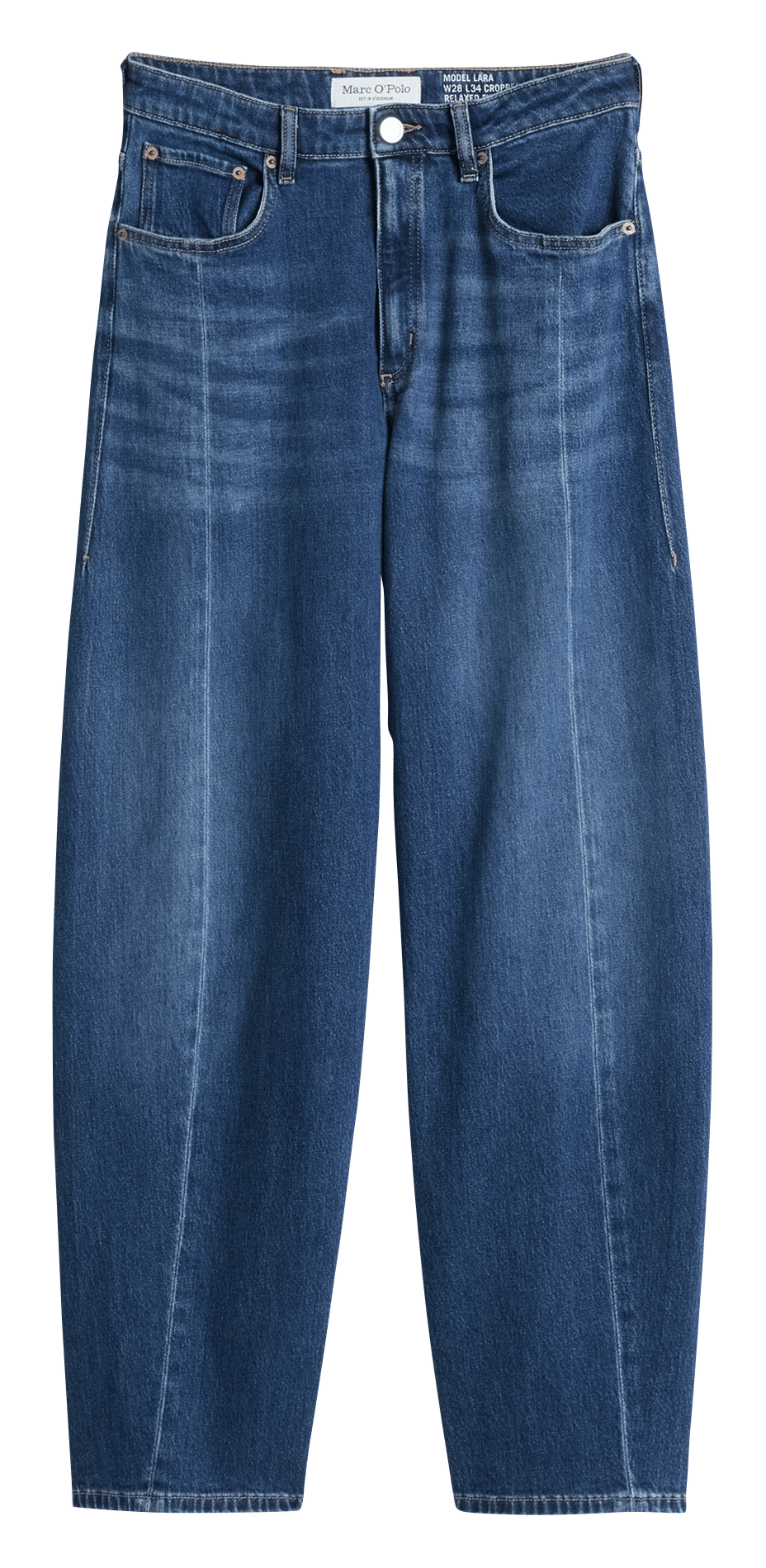 Jean balloon en coton mélangé MARC O'POLO Bleu