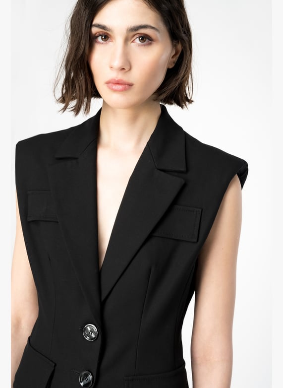 Gilet blazer Noir