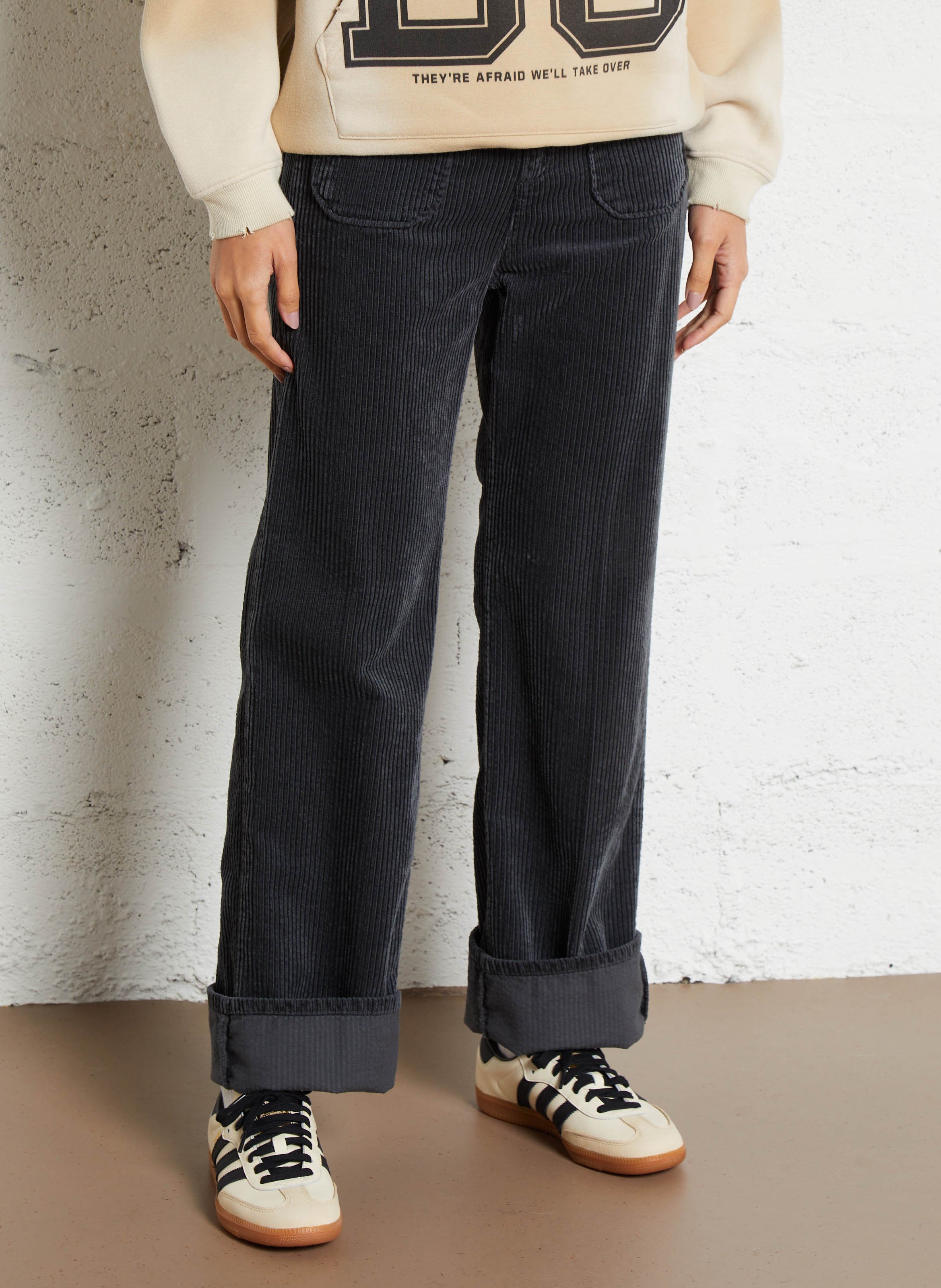 Pantalón ancho de terciopelo ACQUAVERDE