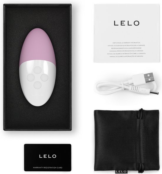 Clitoral stimulator activated by sound, lelo siri 3 LELO Soft pink