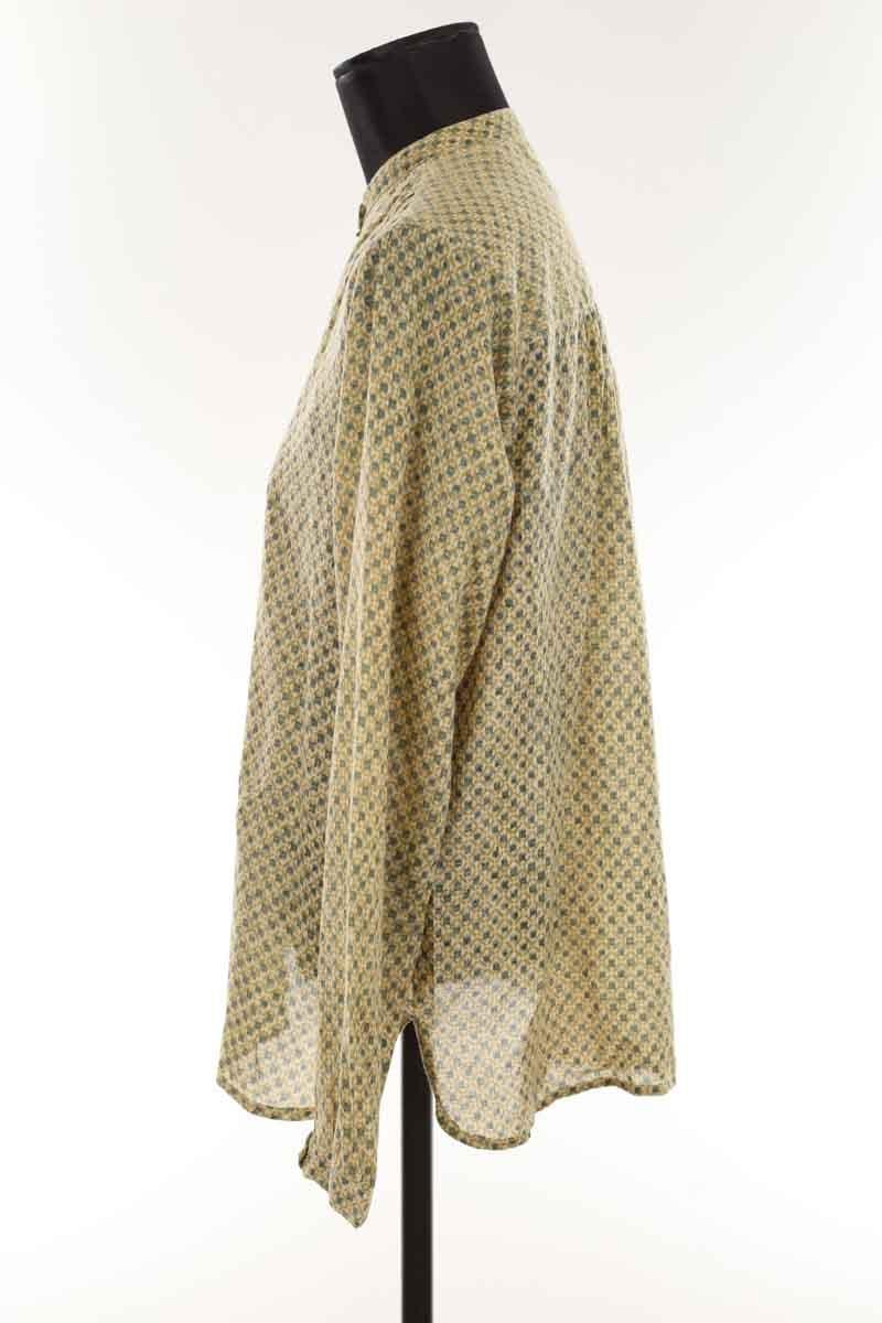 Cotton blouse LAURENCE BRAS - Seconde Main Khaki