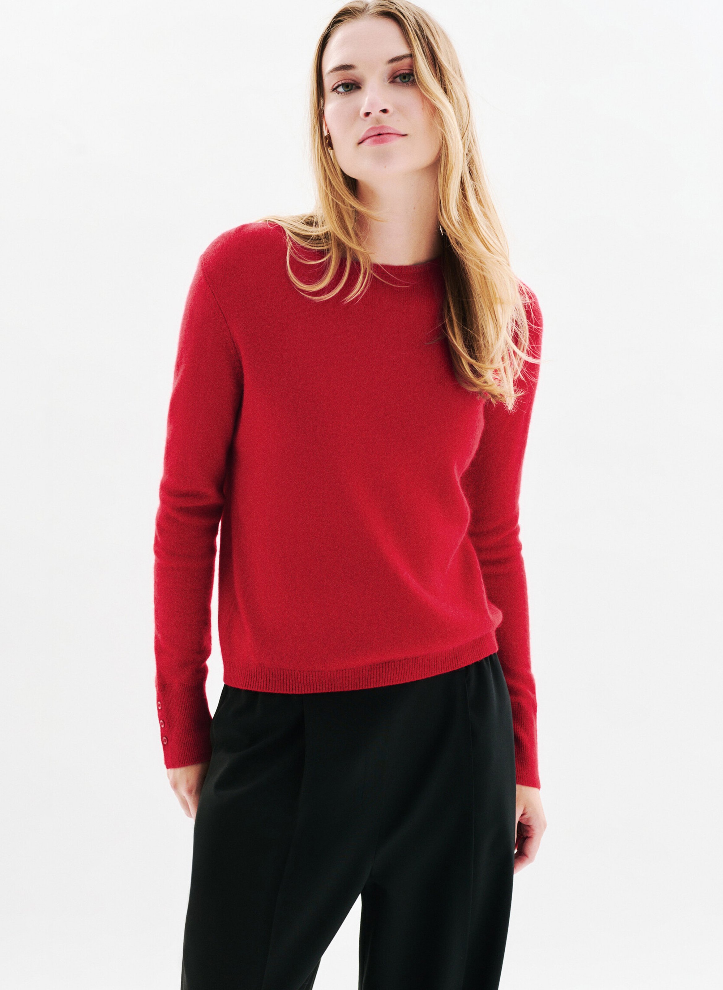 Straight boat-neck sweater CAROLL