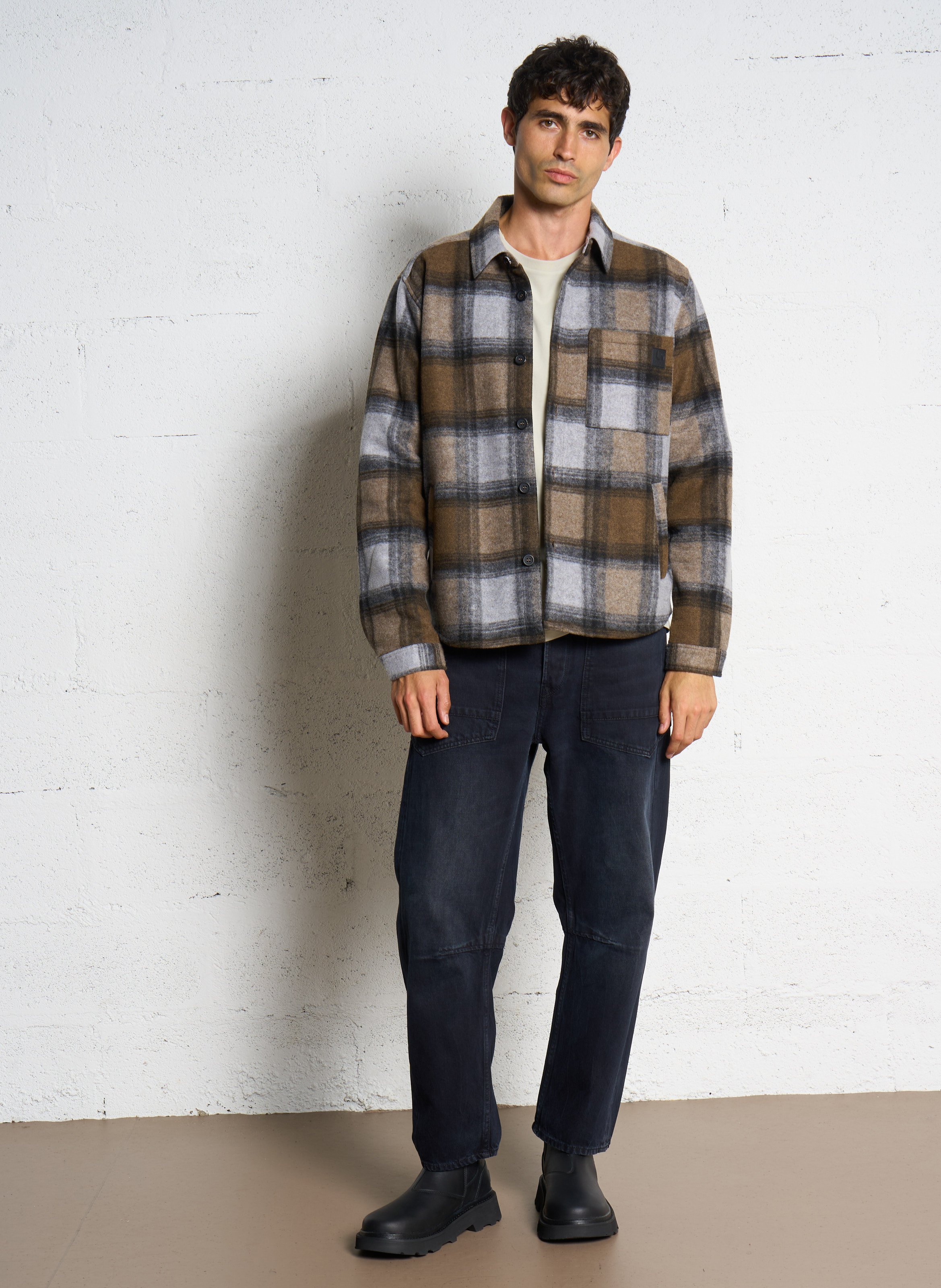 Loose cotton jeans LE TEMPS DES CERISES Blue