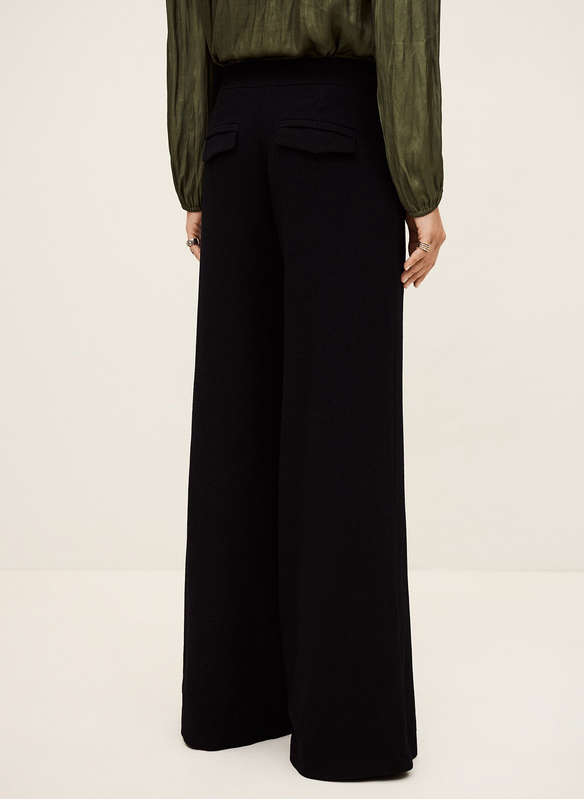 Wide trousers BA&SH Blue