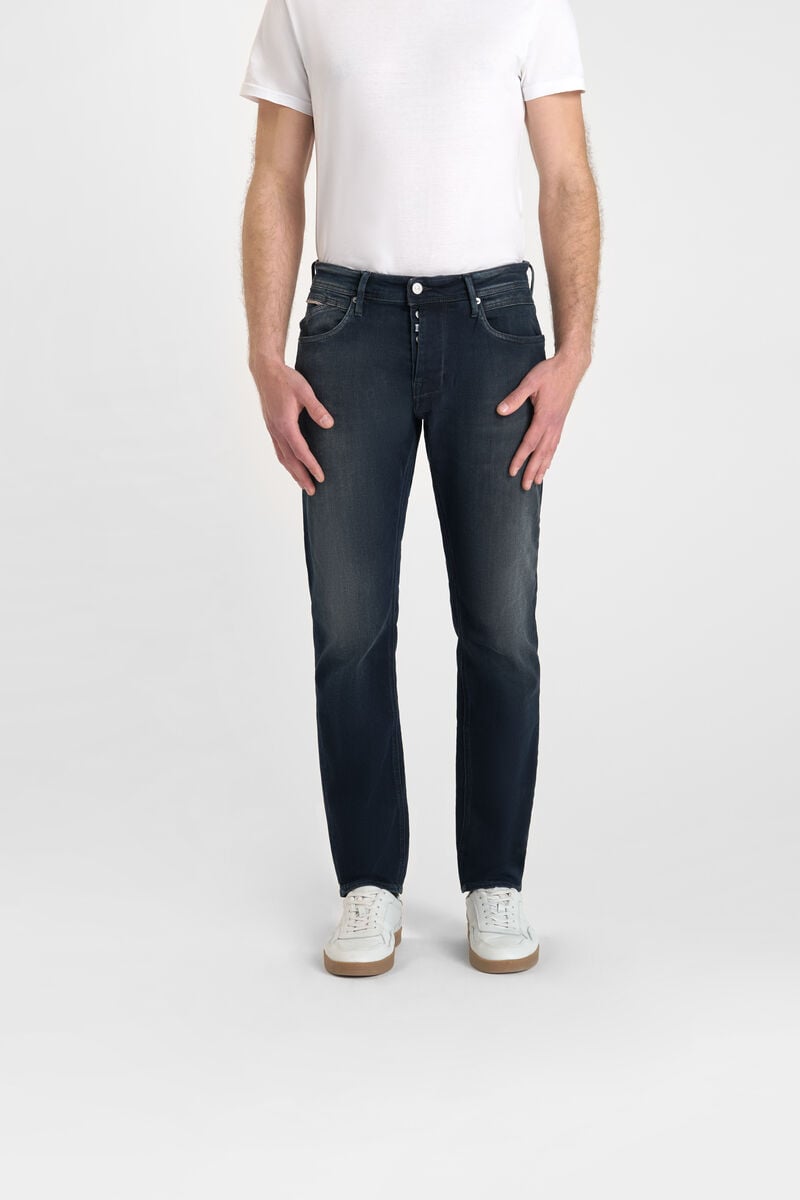 Slim stretch jeans, length 34 LE TEMPS DES CERISES Blue