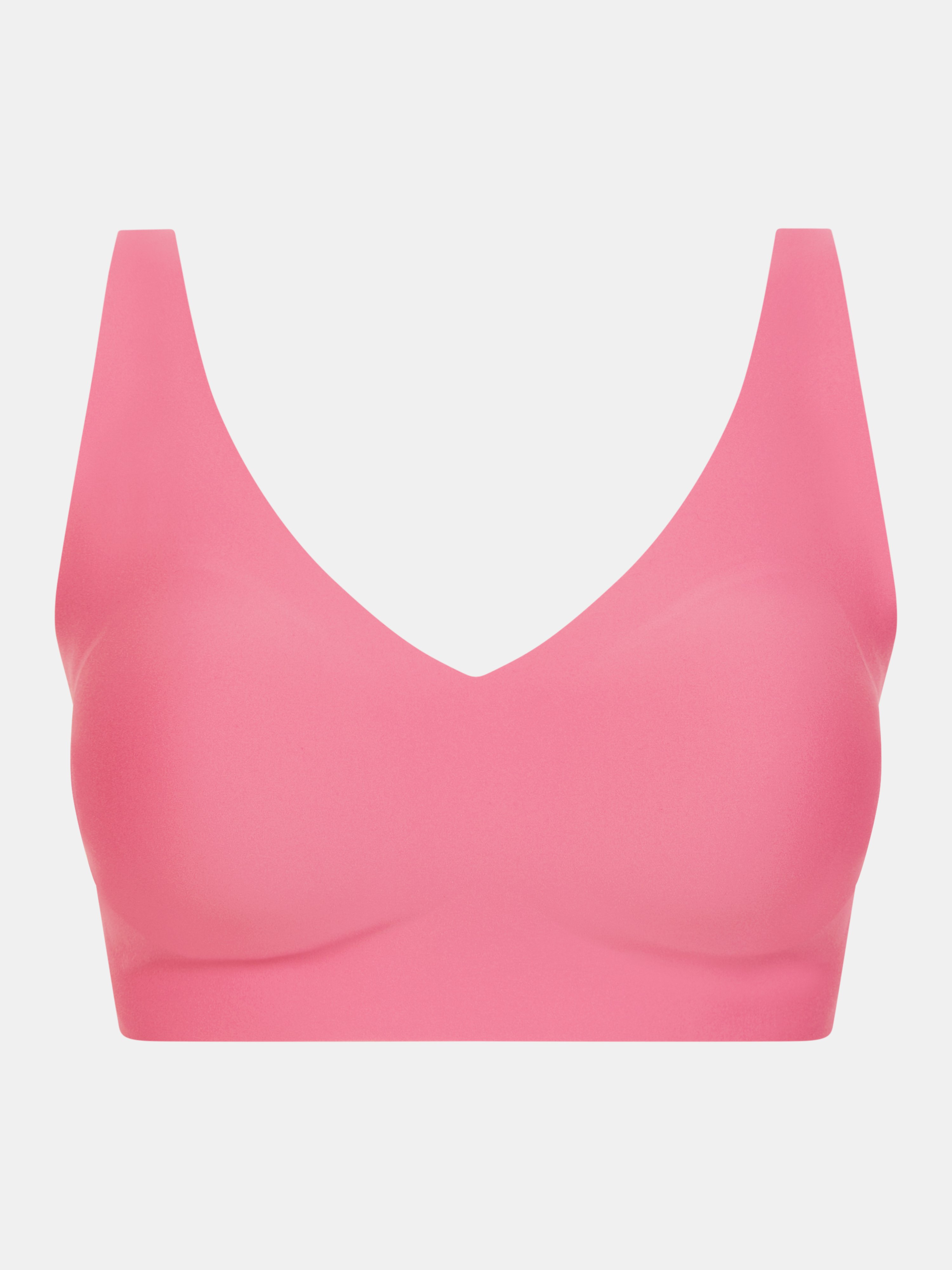 Wireless plunging bra CHANTELLE Pink