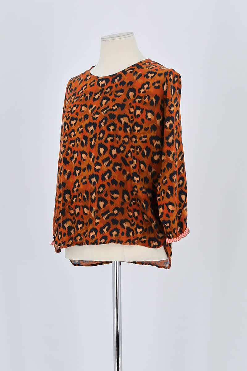 T-shirt BELLEROSE - Seconde Main Orange