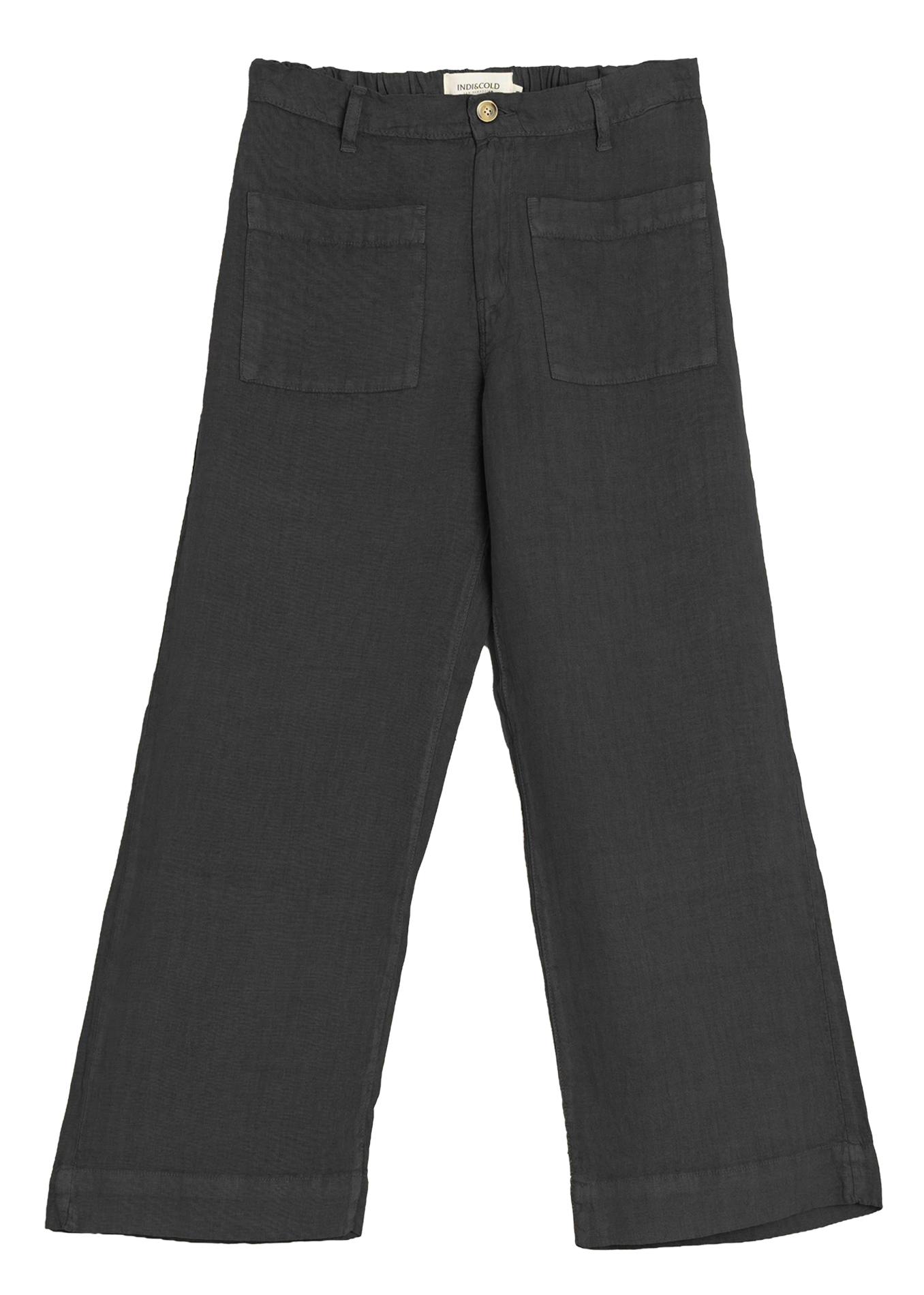 Marlenehose aus Leinen mit hohem Bund INDI & COLD