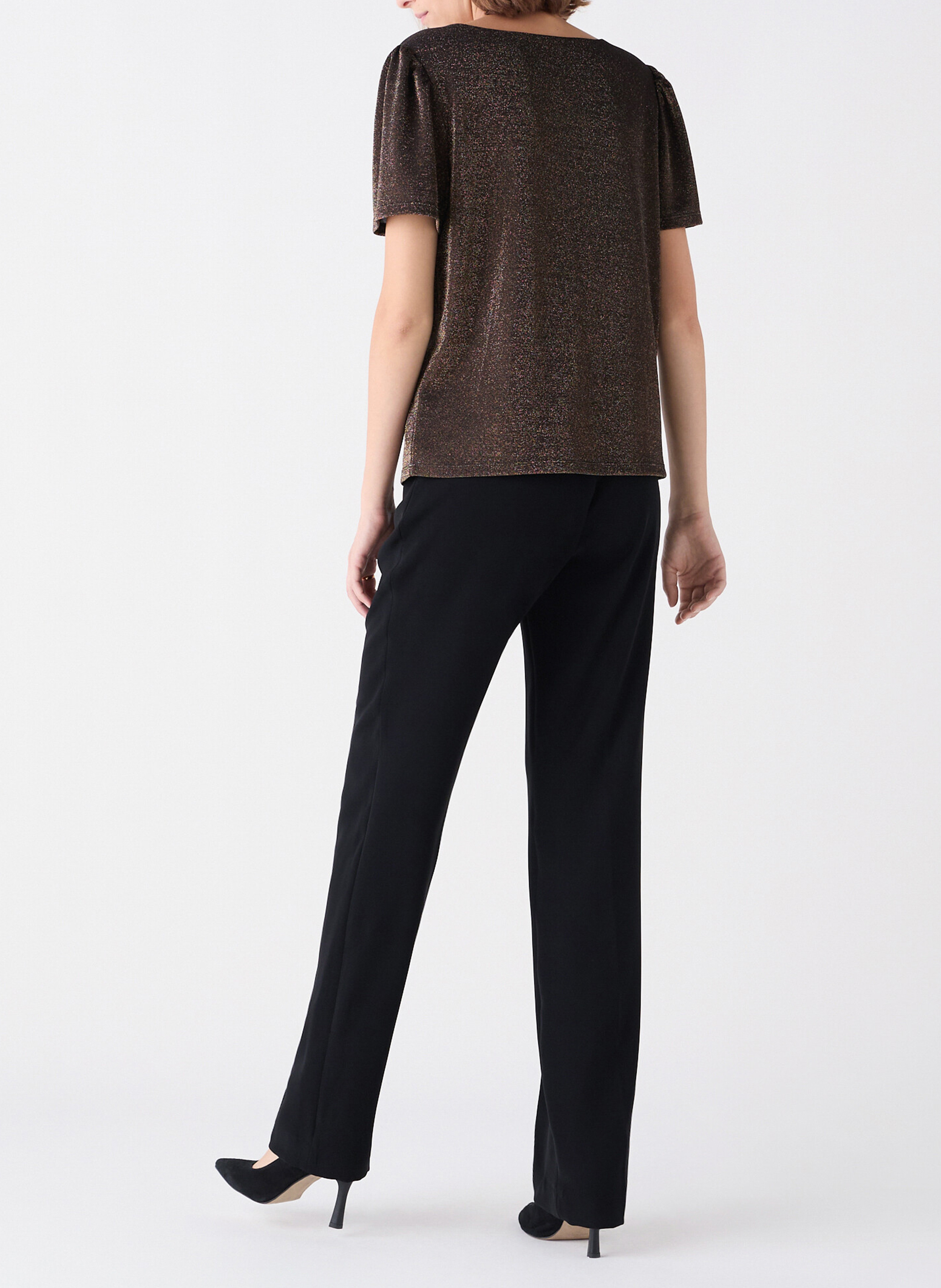 Tee-shirt col rond CAROLL Orange