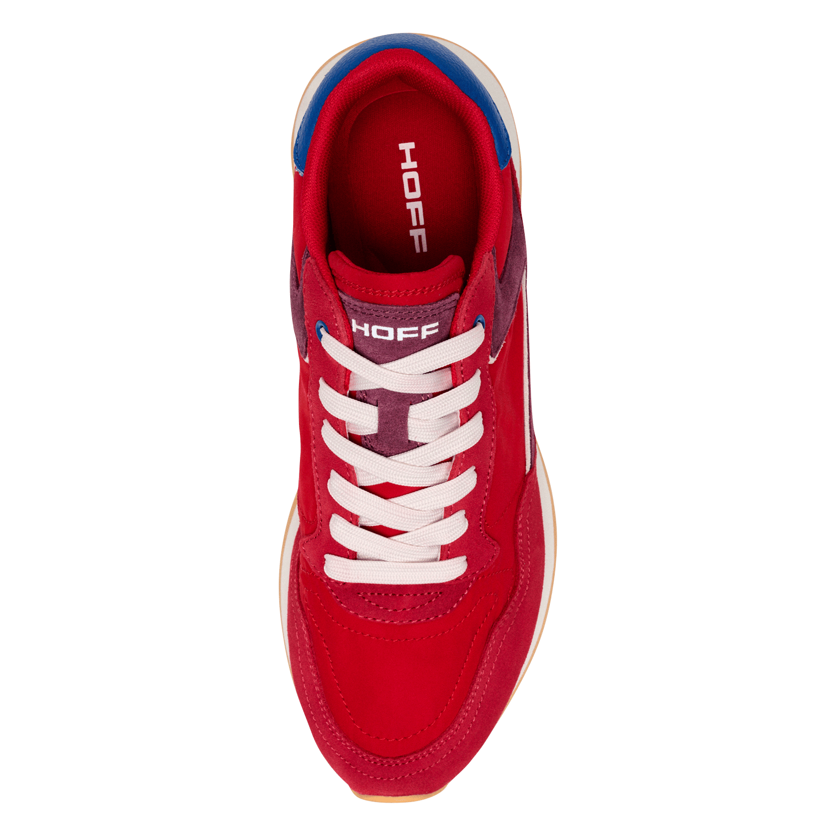 Sneakers basse in misto pelle HOFF Rosso