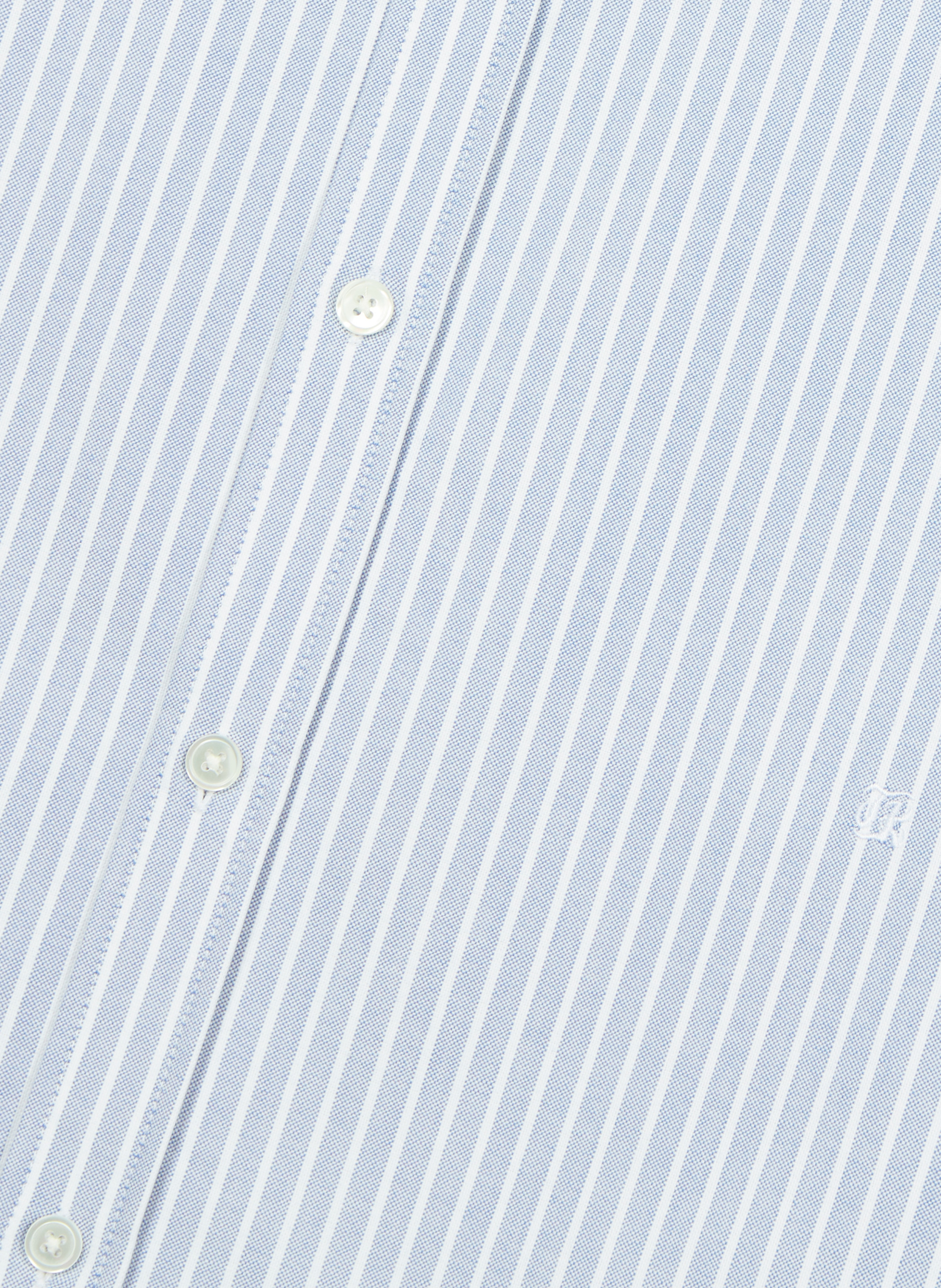 Chemise en coton rayée THE KOOPLES Bleu