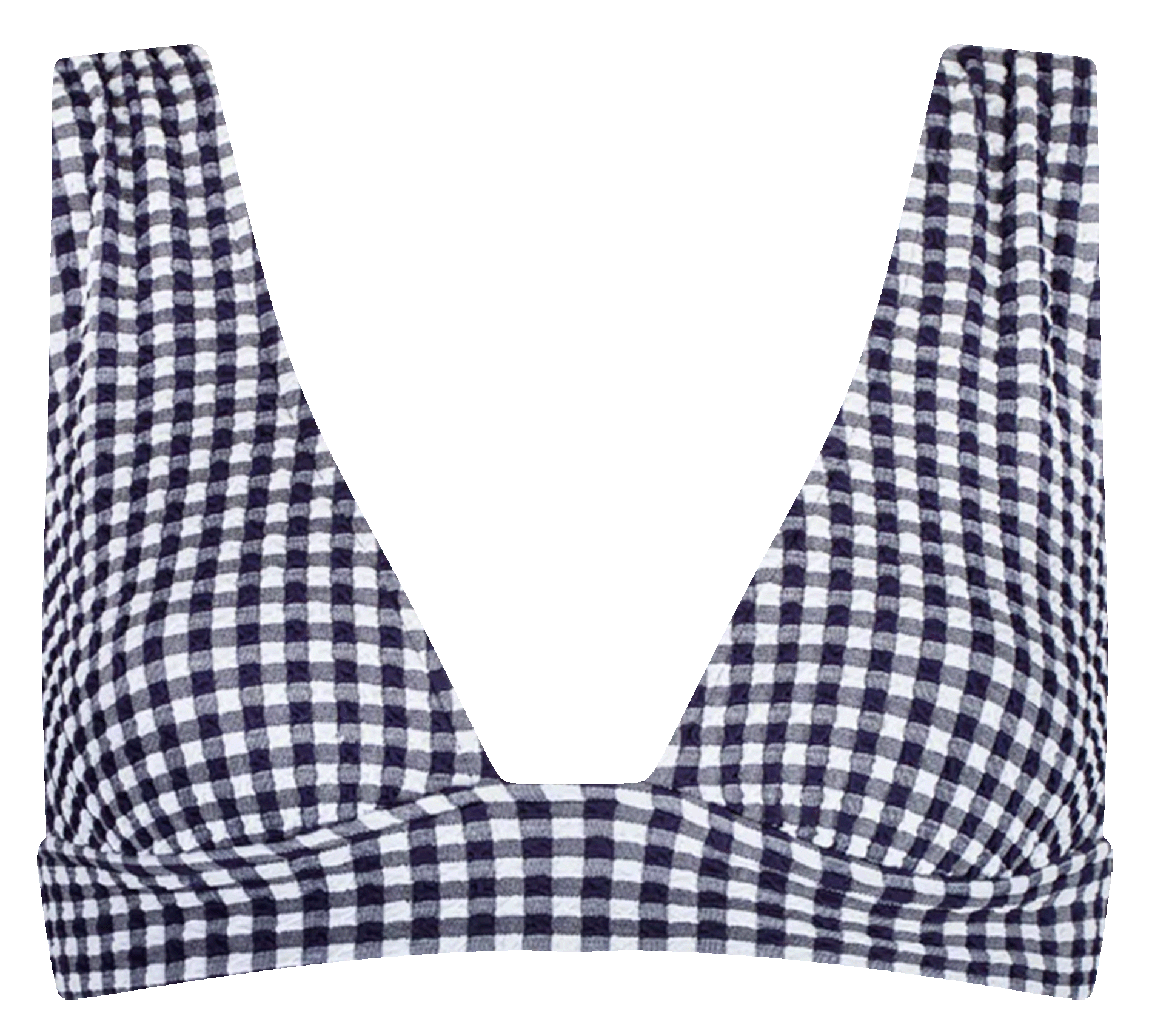 Haut de bikini imprimé ANJA PARIS Bleu