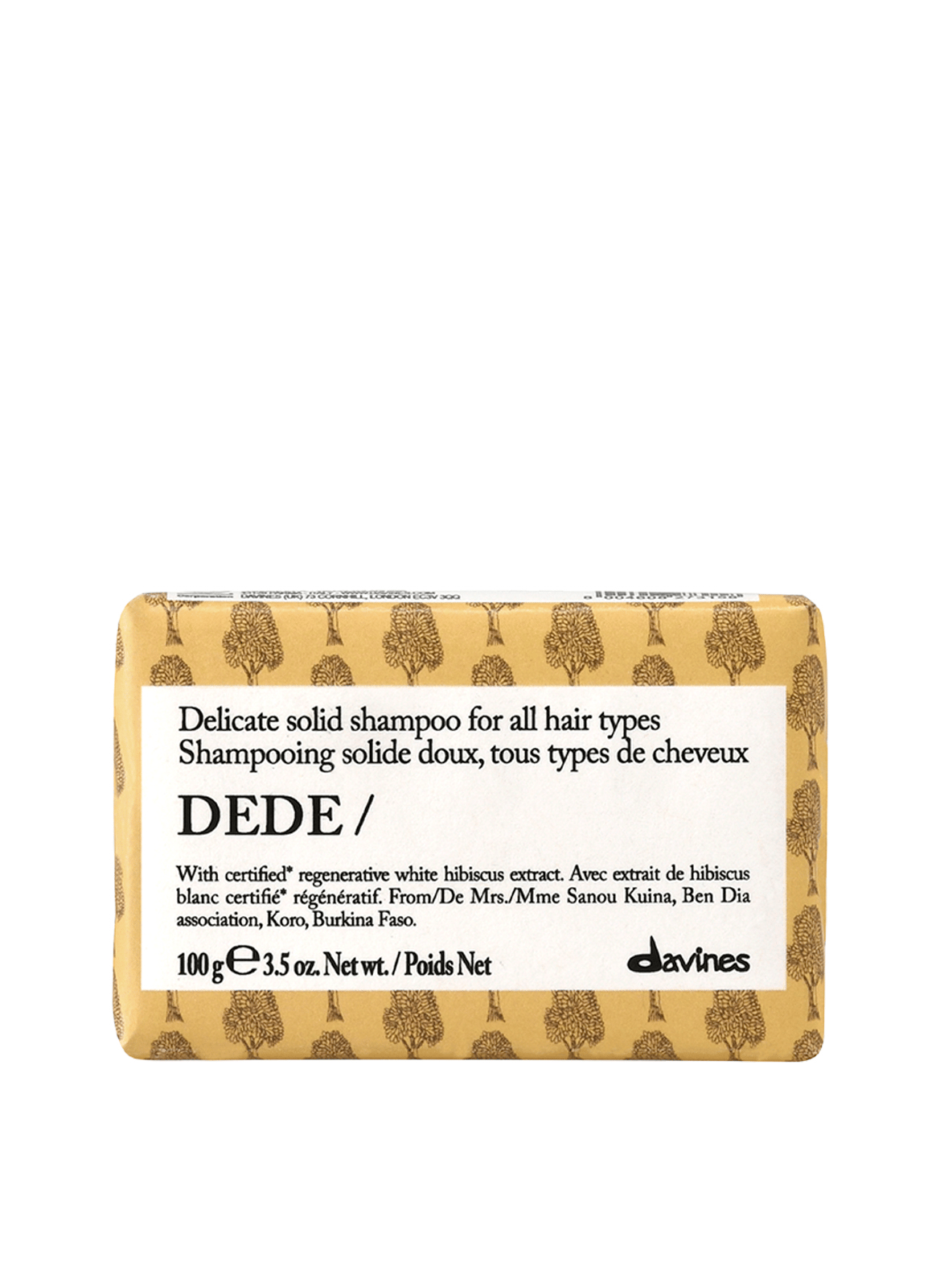 DEDE Solid Shampoo DAVINES No color